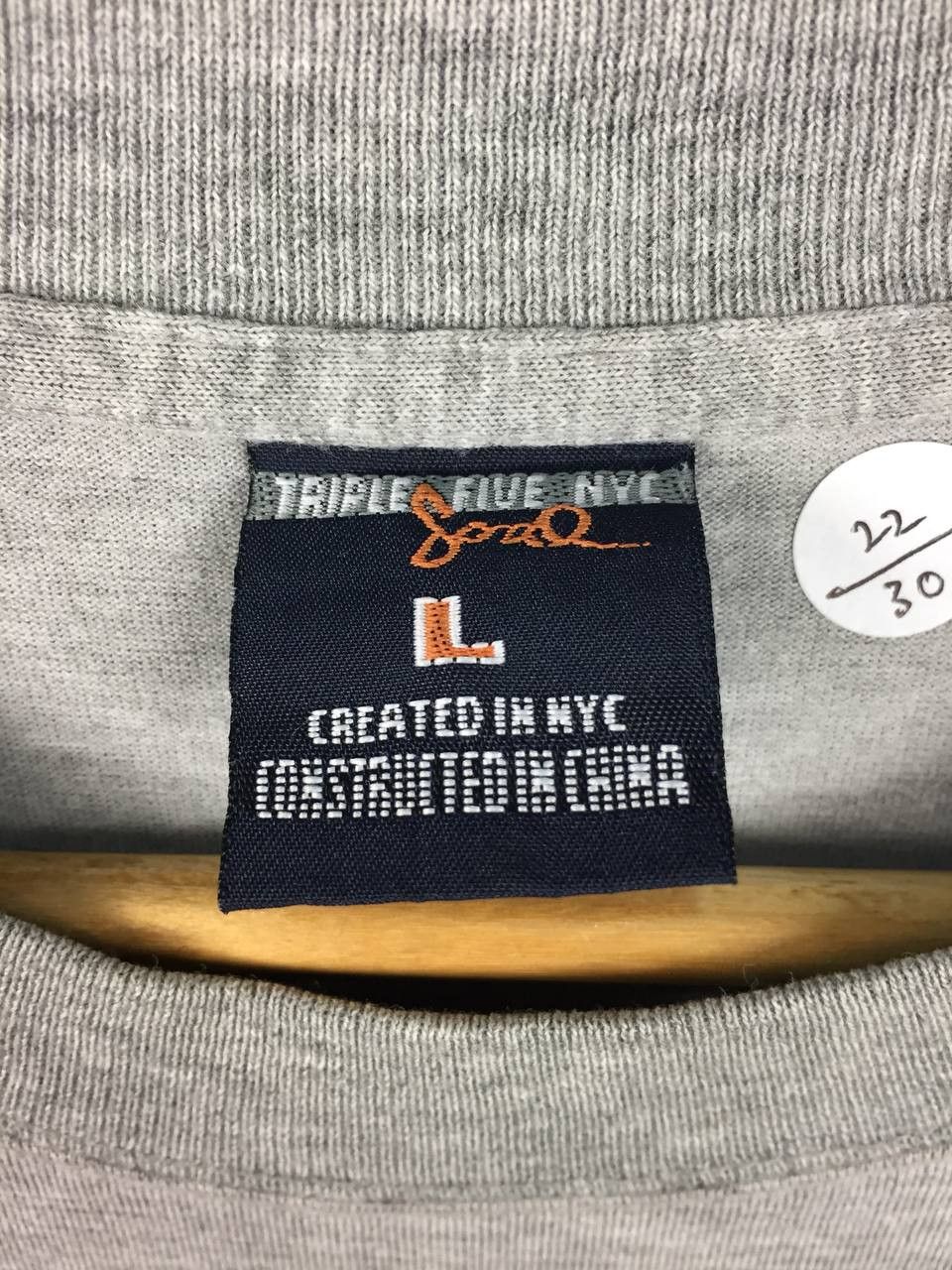 Triple 5 Soul Triple Five Soul Brooklyn New York OG Streetwear Hip Hop Tee Size US L / EU 52-54 / 3 - 13 Thumbnail