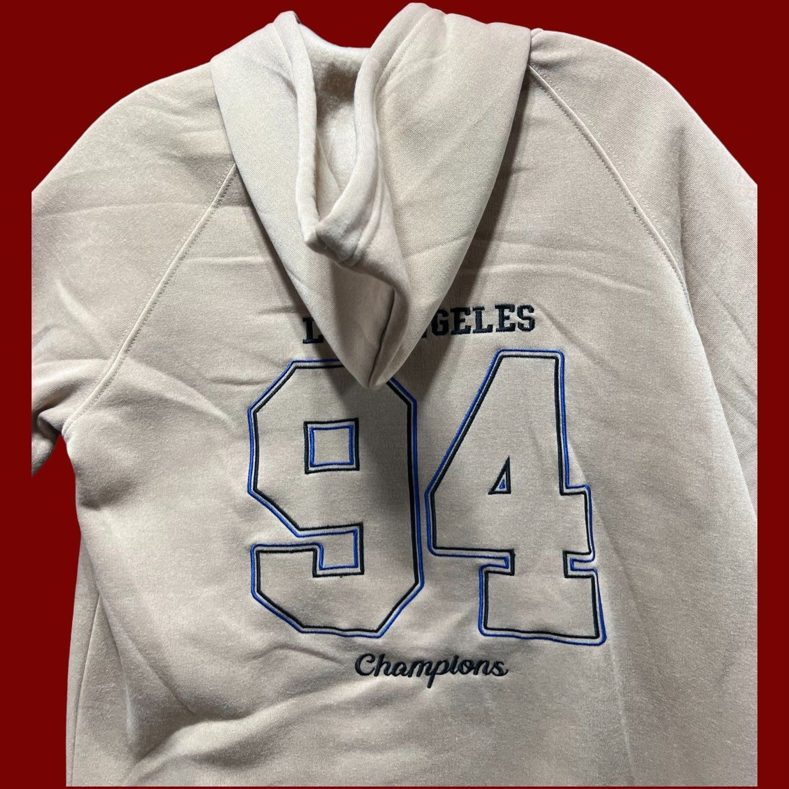 rue21 Rue 21 - Unisex Long Sleeve Hooded Sweat - Beige - Extra Sma Size US XS / EU 42 / 0 - 14 Thumbnail