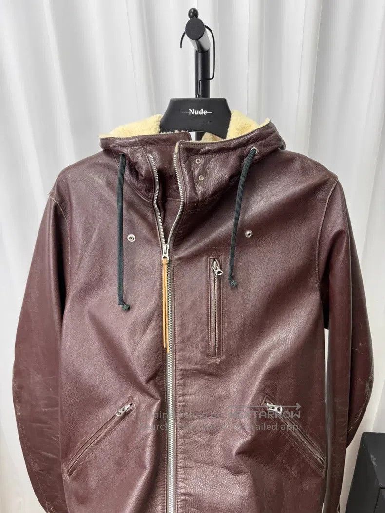 Undercover Undercover Inclined zipper cowhide jacket Size US L / EU 52-54 / 3 - 7 Thumbnail