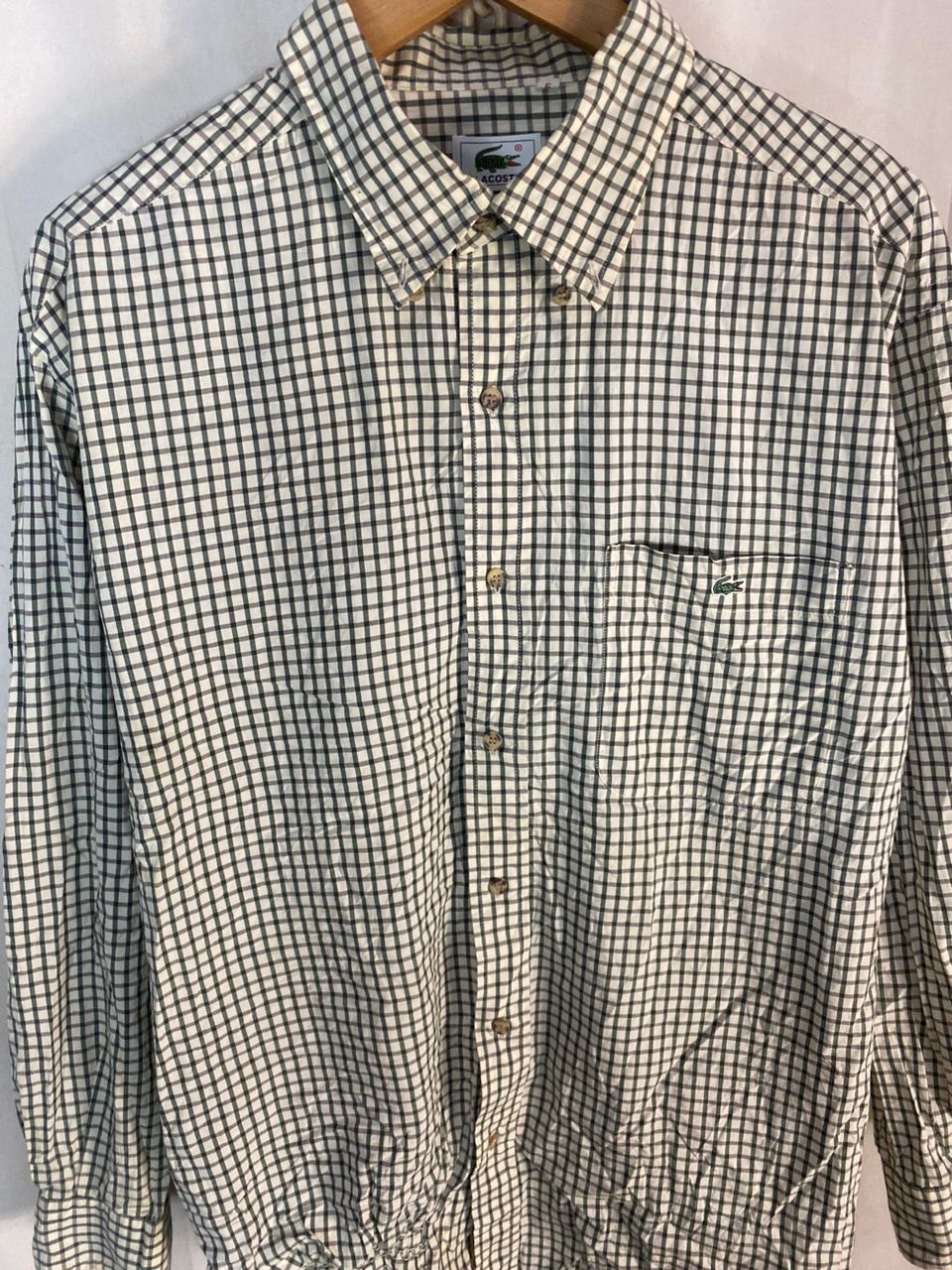 Lacoste Lacoste small logo button up long sleeve shirt Size US XL / EU 56 / 4 - 3 Thumbnail