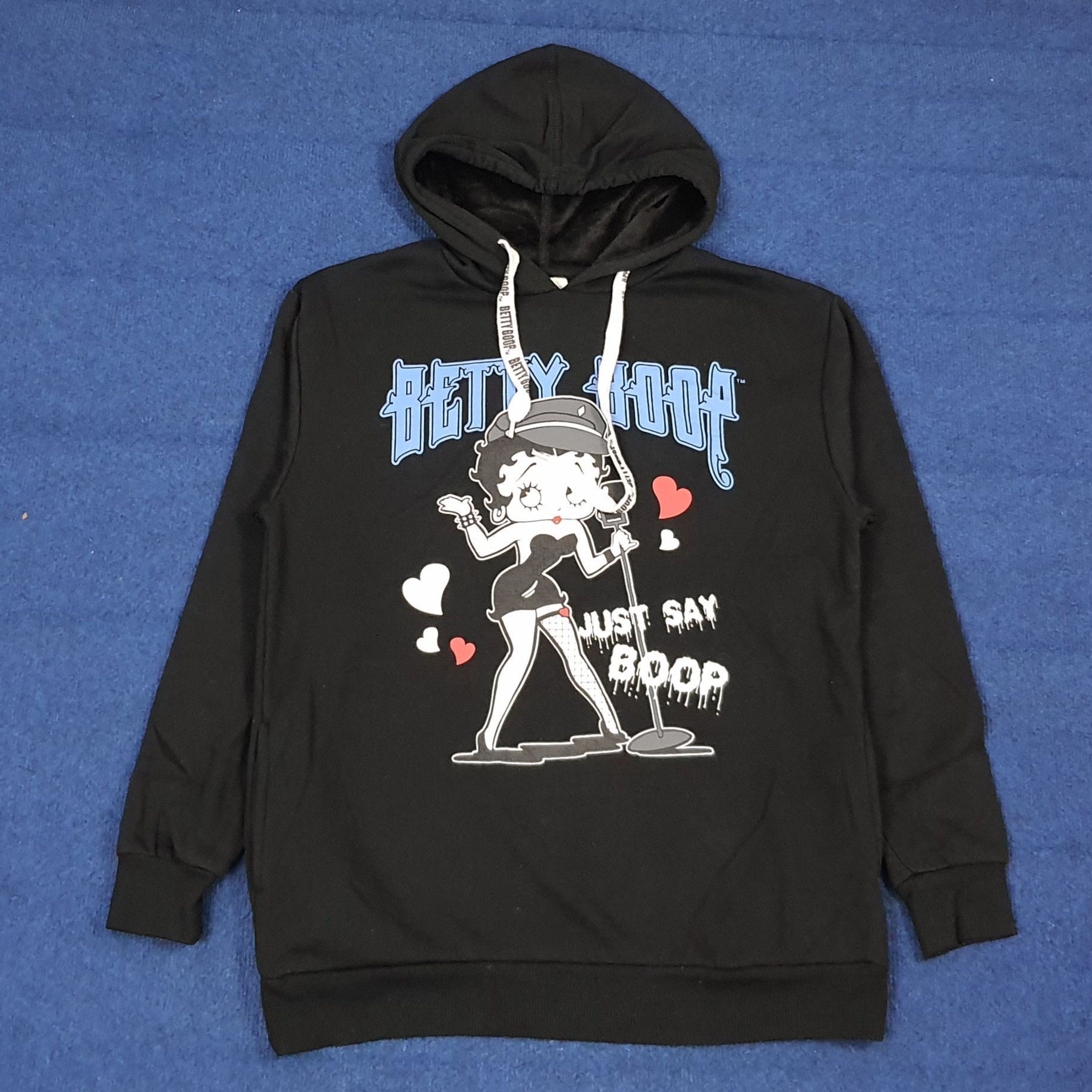 Vintage Vintage Denifits x Betty Boop Hoodie C269N13 Size US M / EU 48-50 / 2 - 1 Thumbnail