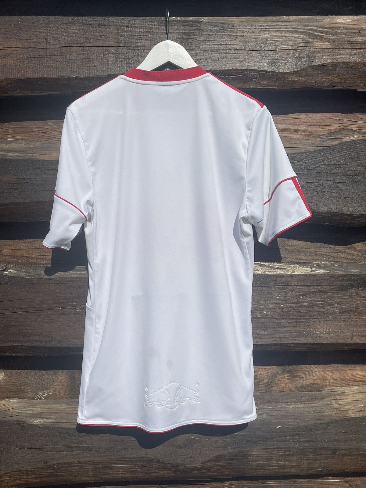 Adidas 2010 Adidas Salzburg Red Bull soccer jersey Size US L / EU 52-54 / 3 - 8 Thumbnail