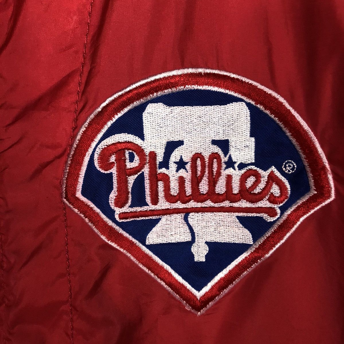 MLB 📌Vtg Zipper Jacket Mlb Genuine Merchandise Mirage Phillies Size US L / EU 52-54 / 3 - 19 Thumbnail