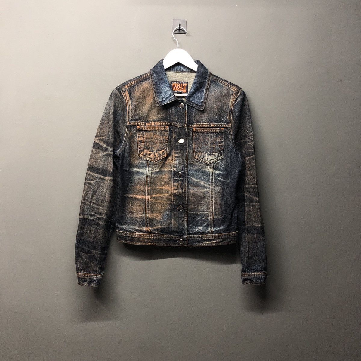 W&LT × Walter Van Beirendonck W & LT Denim Jacket Size S / US 4 / IT 40 - 1 Thumbnail