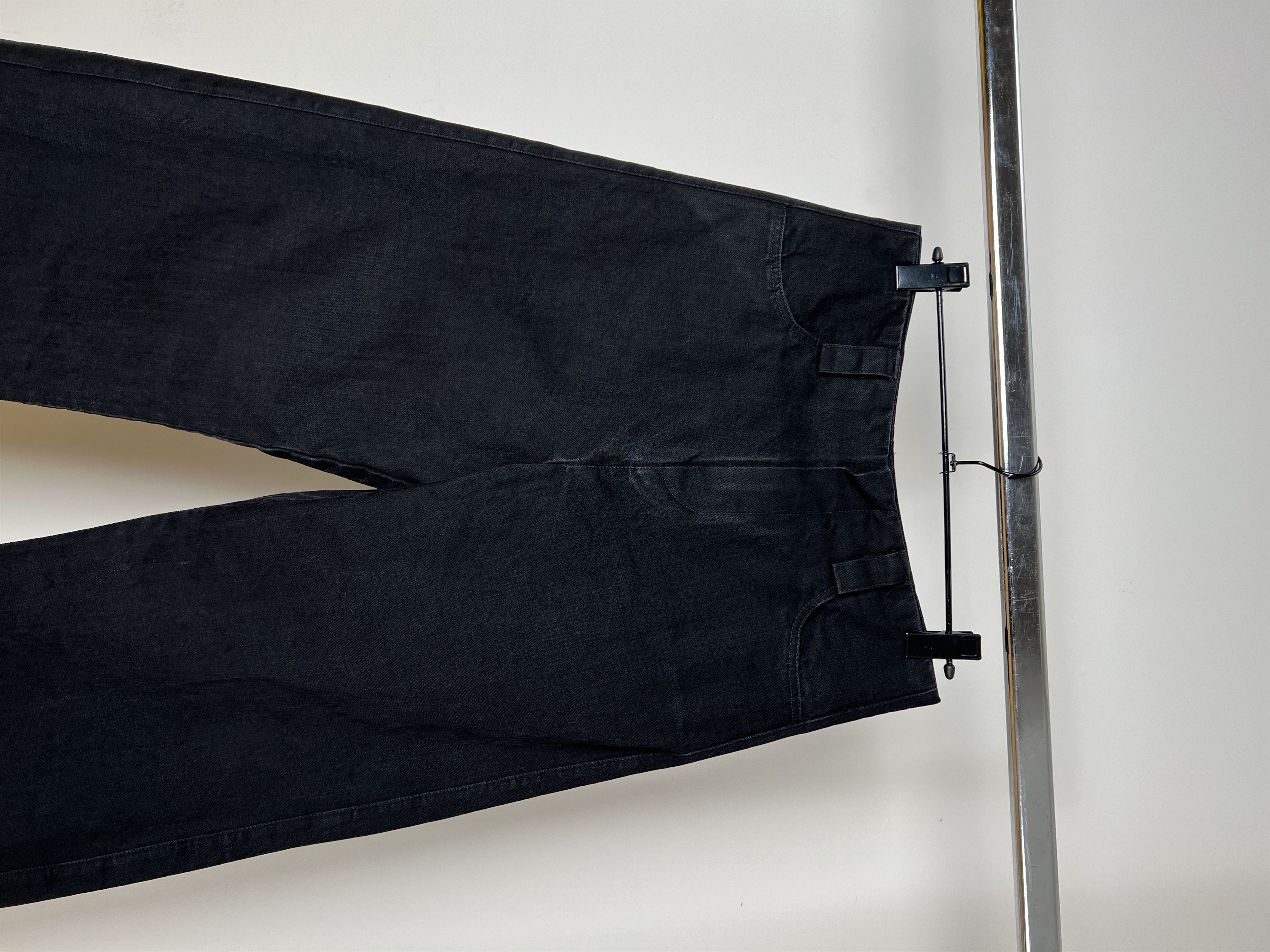 Other NKTRMNV WIDE DENIM PANTS BLACK 01.01 Size US 34 / EU 50 - 11 Thumbnail