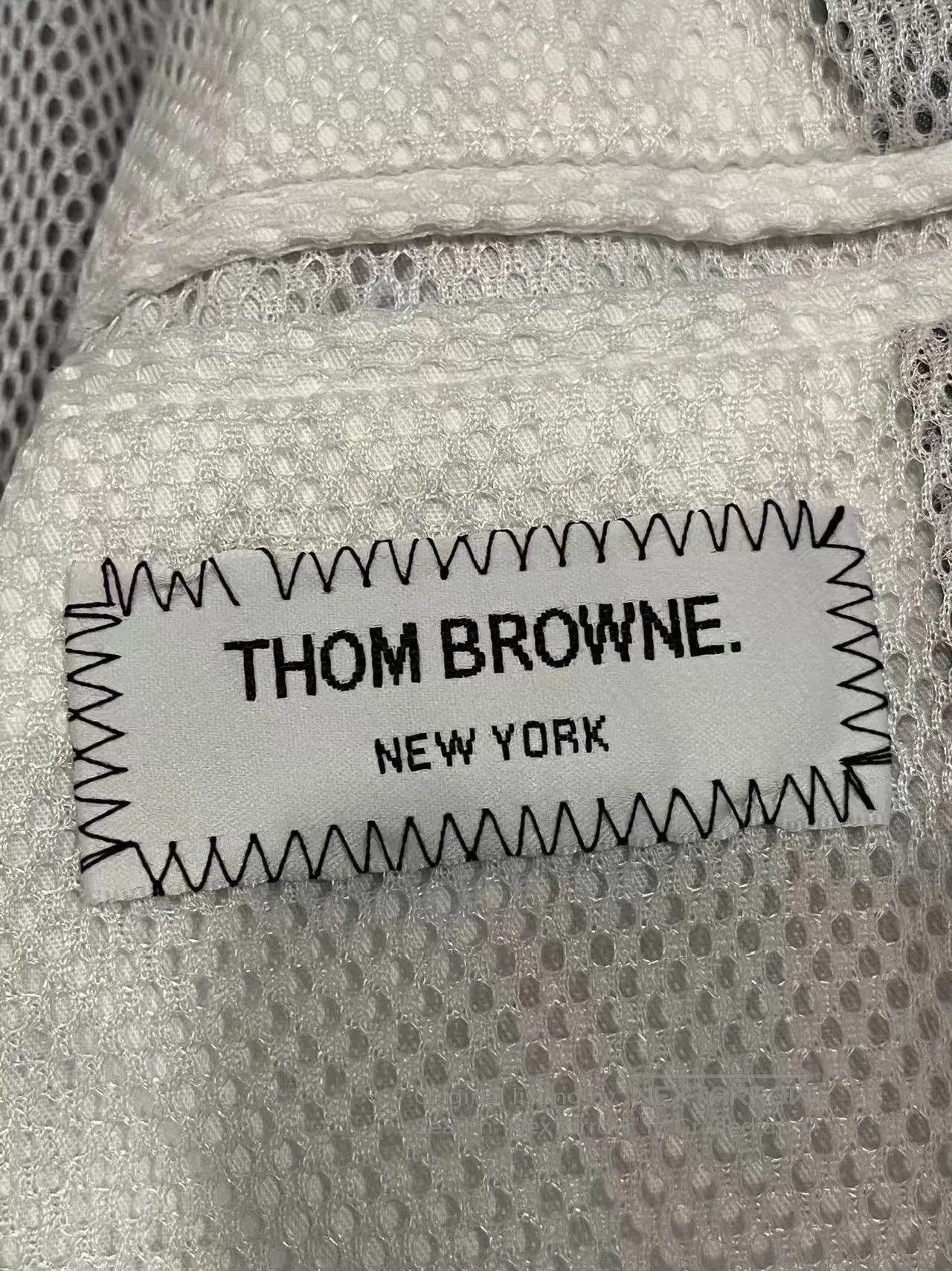Thom Browne Thom Browne Classic Zip Jacket for Men. Size US M / EU 48-50 / 2 - 6 Thumbnail
