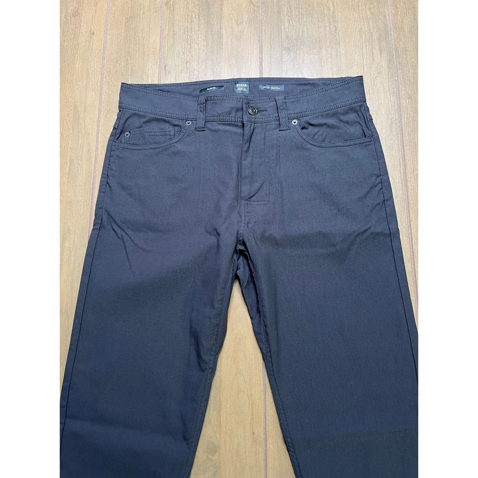 Prana prAna Slim Fit Pants Mens 32x30 Dark Gray Stretch Outdoor Size S / US 4 / IT 40 - 3 Thumbnail