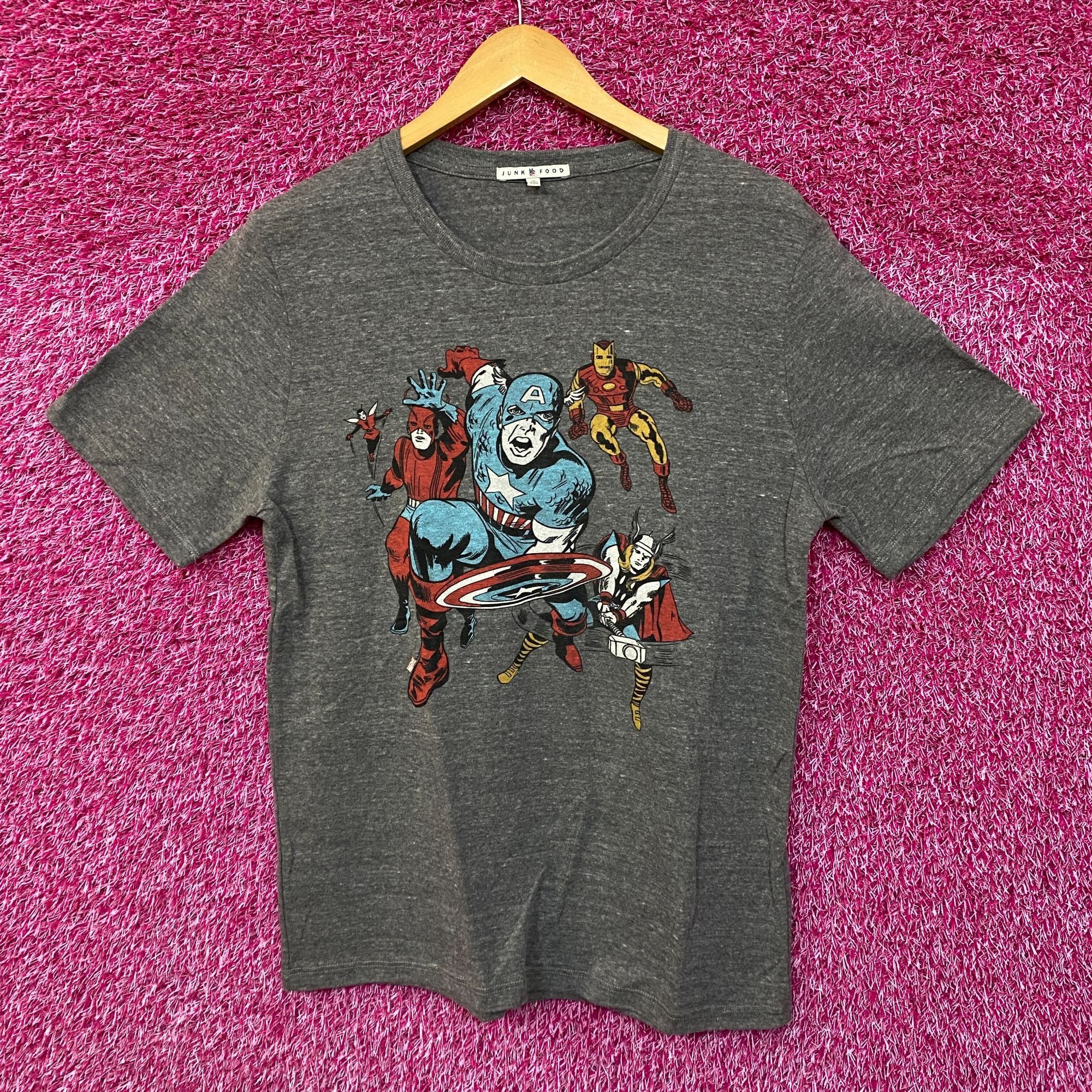 Junk Food Marvel Avengers Comic Book Style Tshirt size medium Size US M / EU 48-50 / 2 - 1 Thumbnail