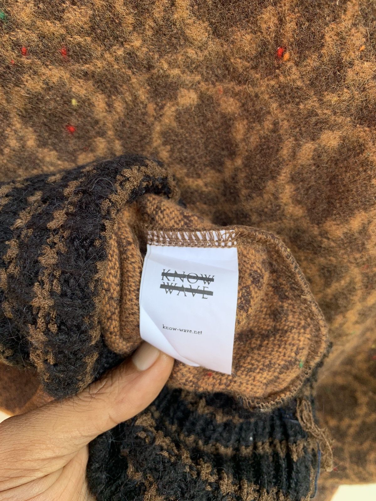 Know Wave Know wave leopard knit vests Size US L / EU 52-54 / 3 - 7 Thumbnail
