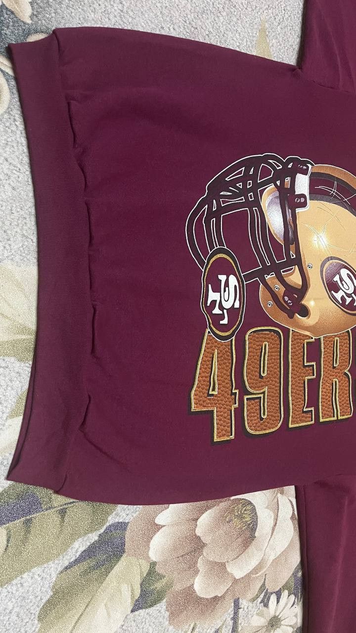 NFL × Tultex Vintage 1990s NFL San Francisco 49ers Sweatshirt Size US L / EU 52-54 / 3 - 7 Thumbnail