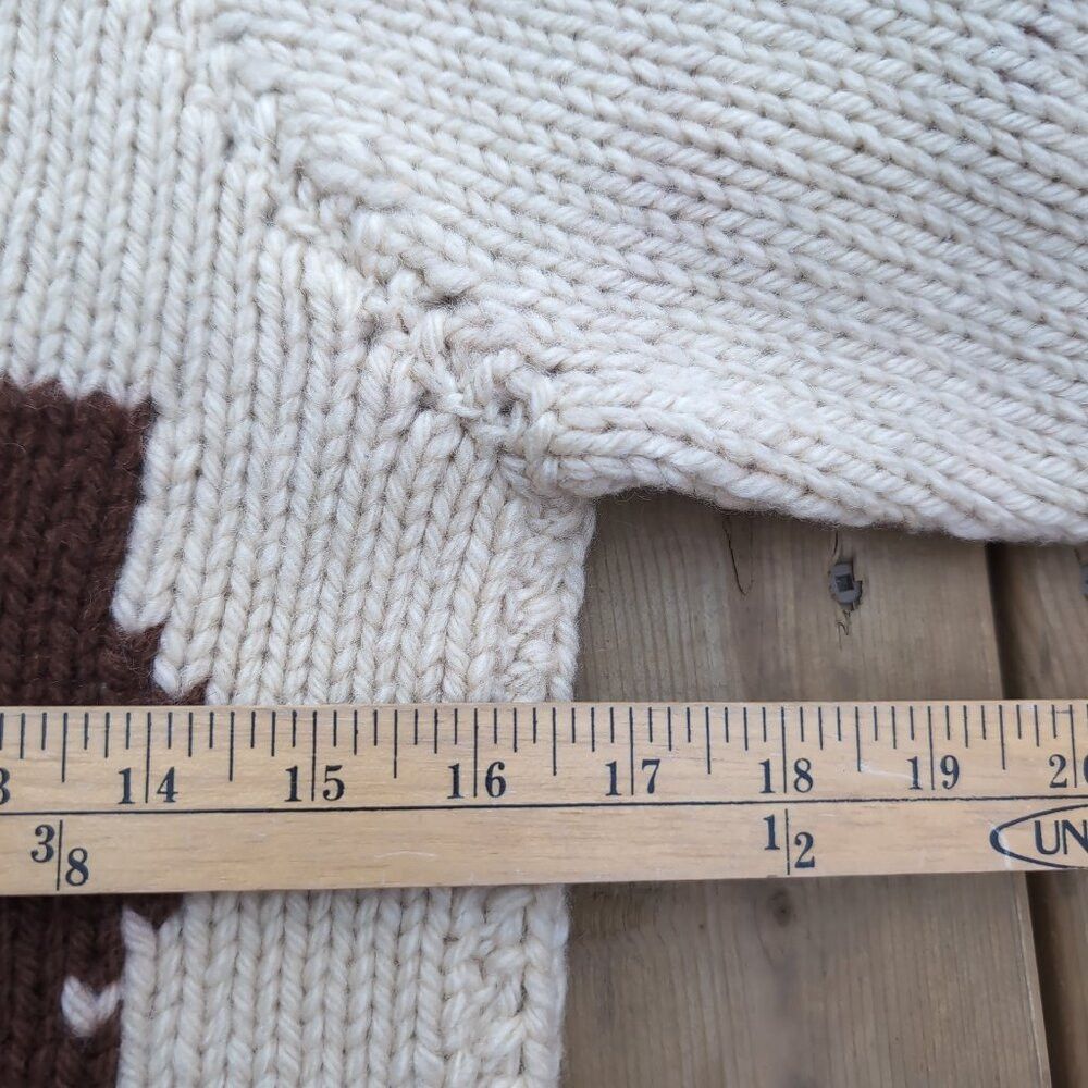 Other Vtg 70s Lightning Zip Cardigan Sweater Women's White Tight- Size S / US 4 / IT 40 - 6 Thumbnail