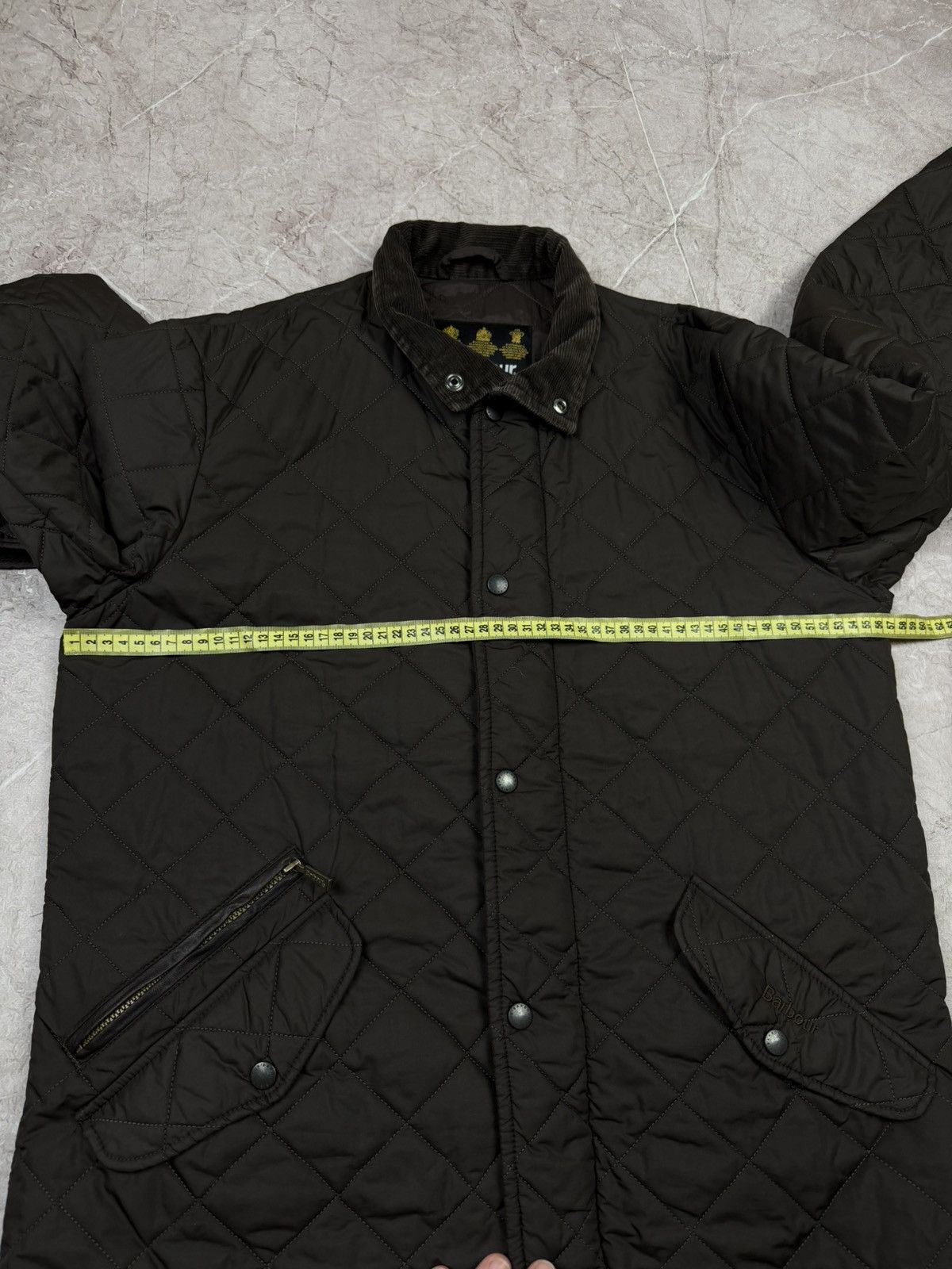Barbour Vintage Barbour Sportquilt Jacket w/ Leather Trim & Corduroy Size US M / EU 48-50 / 2 - 14 Thumbnail