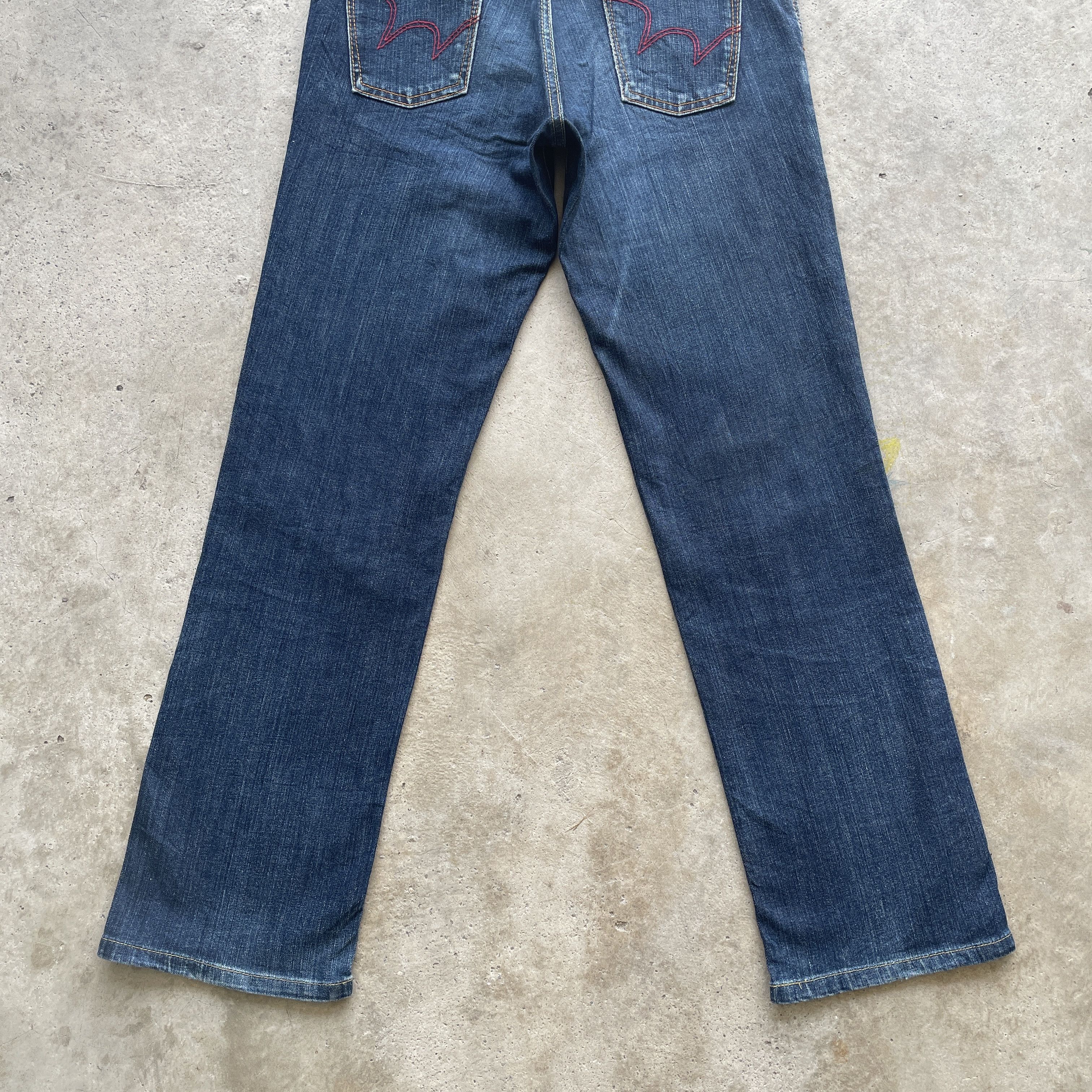 Edwin × Jean VINTAGE EDWIN 503 REGULAR JEANS DISTRESSED FADED DENIM PANTS Size US 30 / EU 46 - 10 Thumbnail