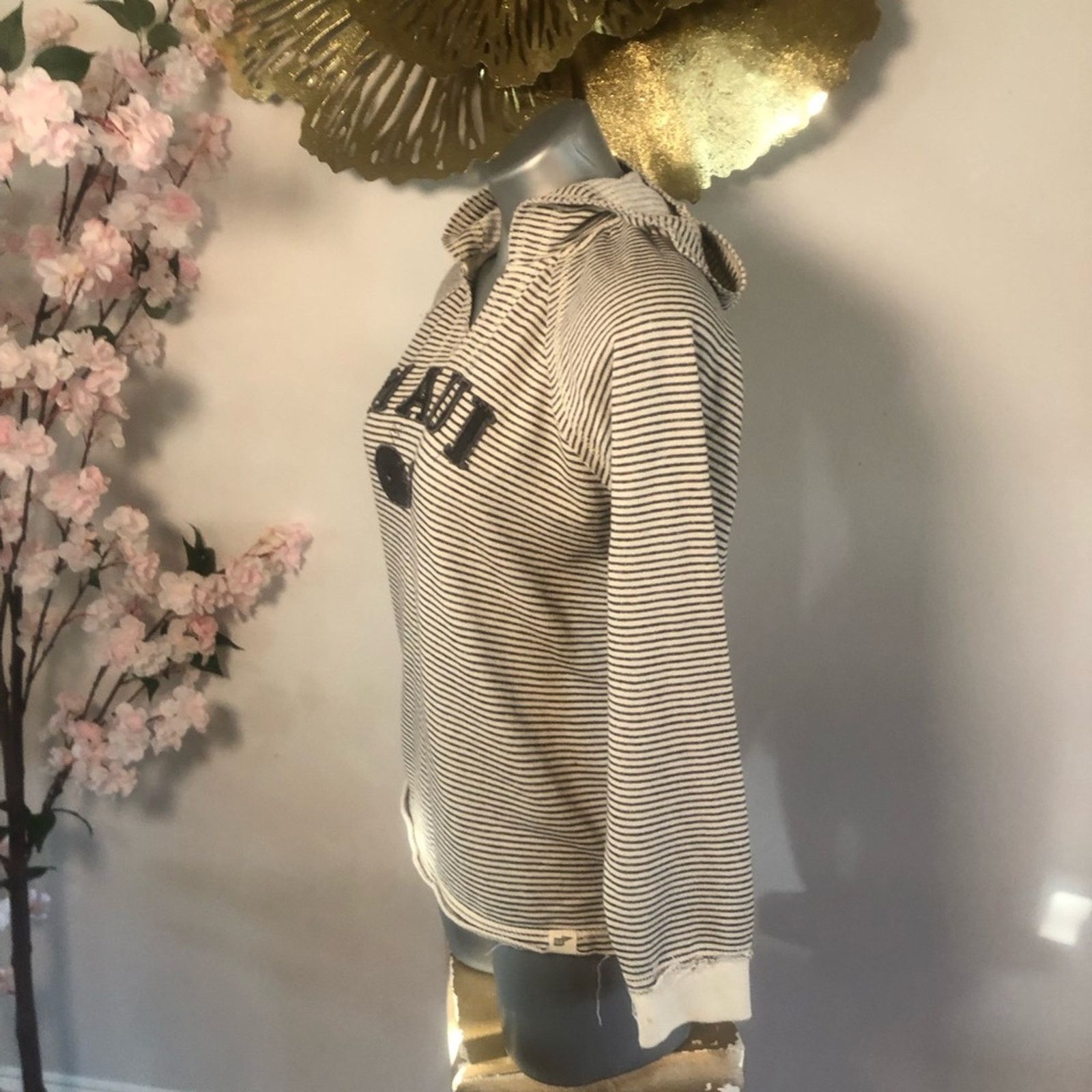 All Blues Sweater pullover hoodie. Striped Maui size Large Size L / US 10 / IT 46 - 4 Thumbnail
