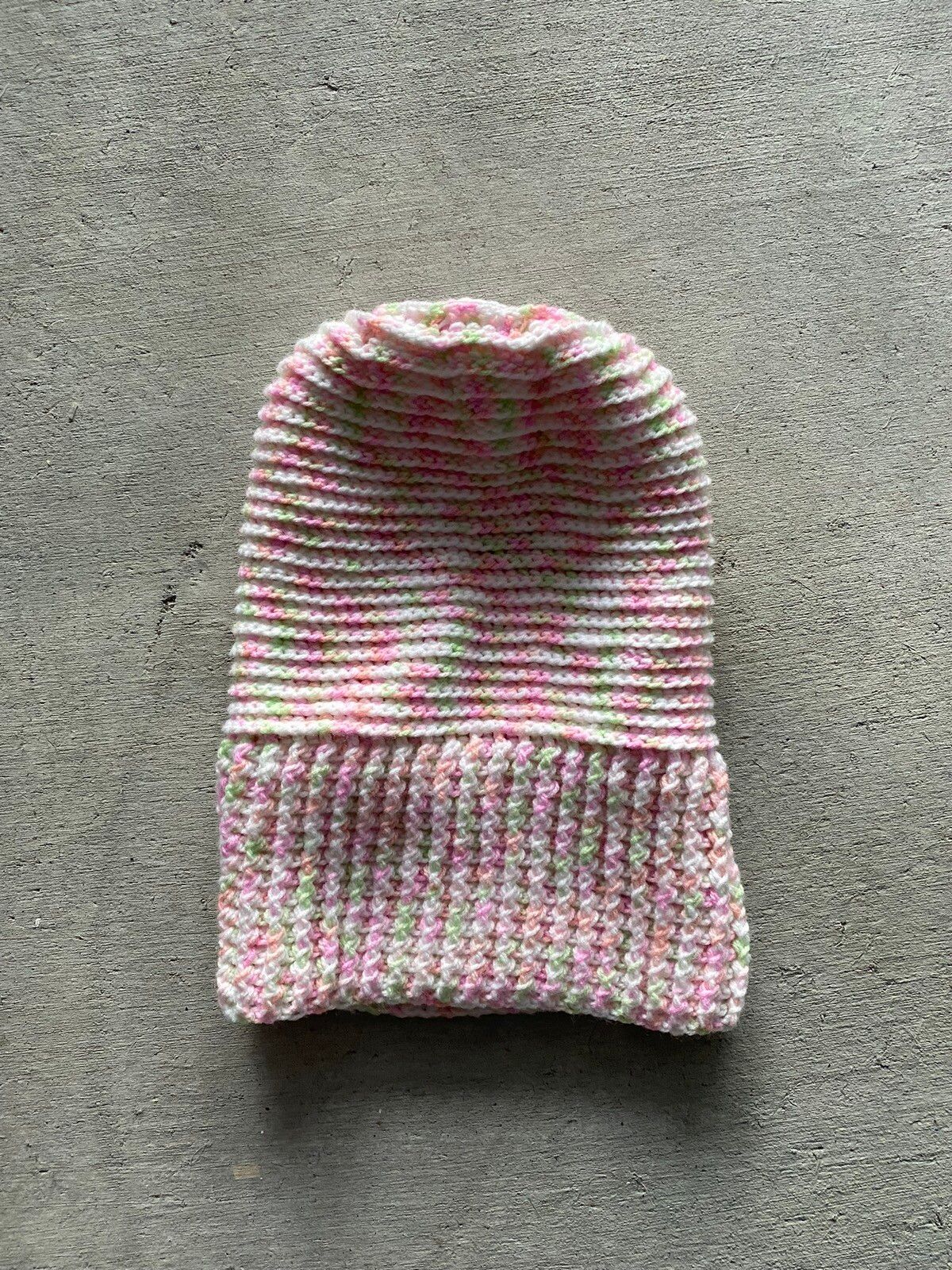 Vintage Vintage Handmade Crochet 🧶 Beanie Size ONE SIZE - 2 Preview