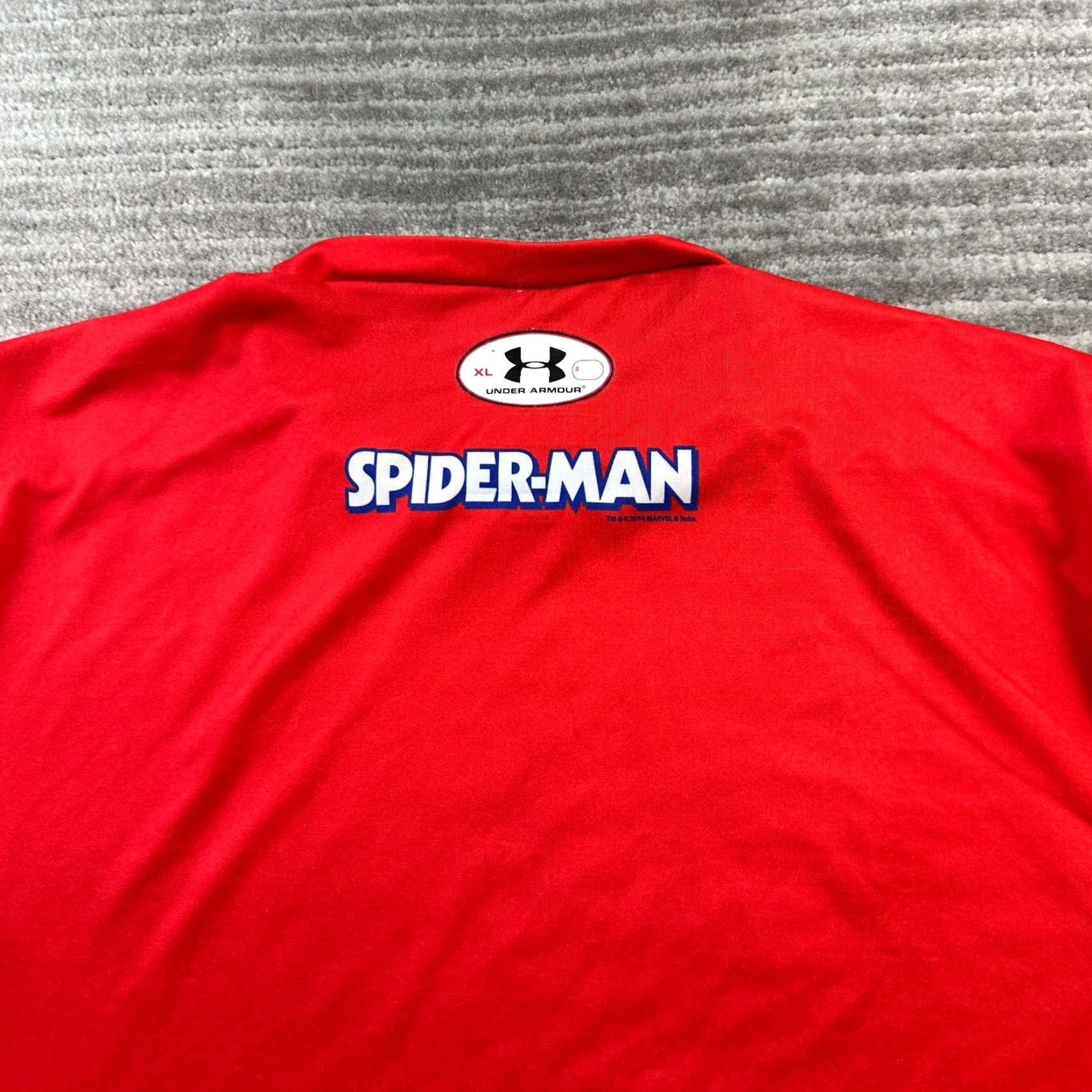 Under Armour Under Armour Shirt Mens XL Red Spiderman Compression Alter Ego Size US XL / EU 56 / 4 - 5 Thumbnail