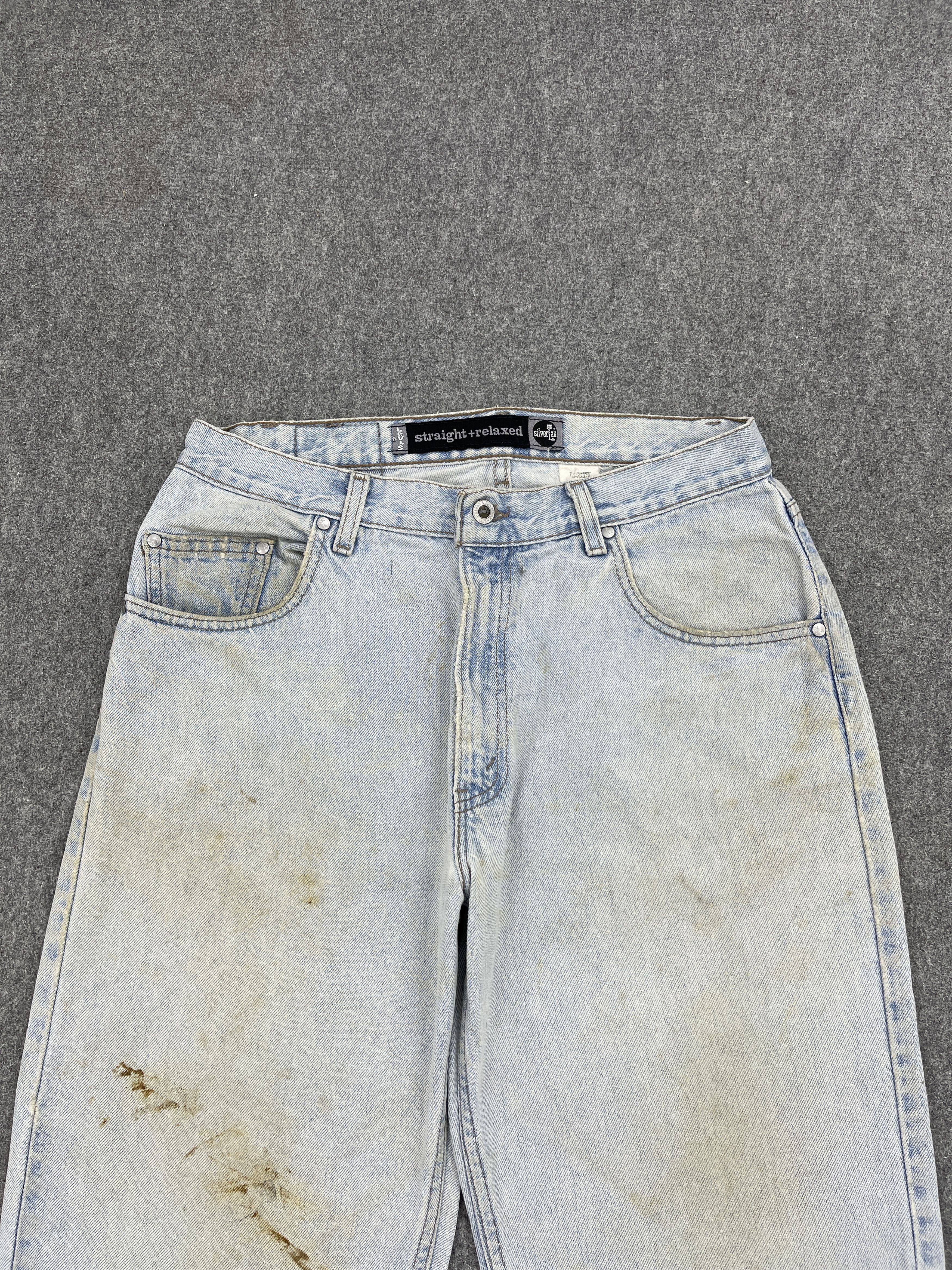 Levi's Vintage 90s Levi's Silver Tab Baggy Light Wash Jeans DP2546 Size US 30 / EU 46 - 2 Thumbnail
