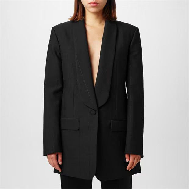 Givenchy o1y0925 Blazer in Black Size M / US 6-8 / IT 42-44 - 3 Thumbnail