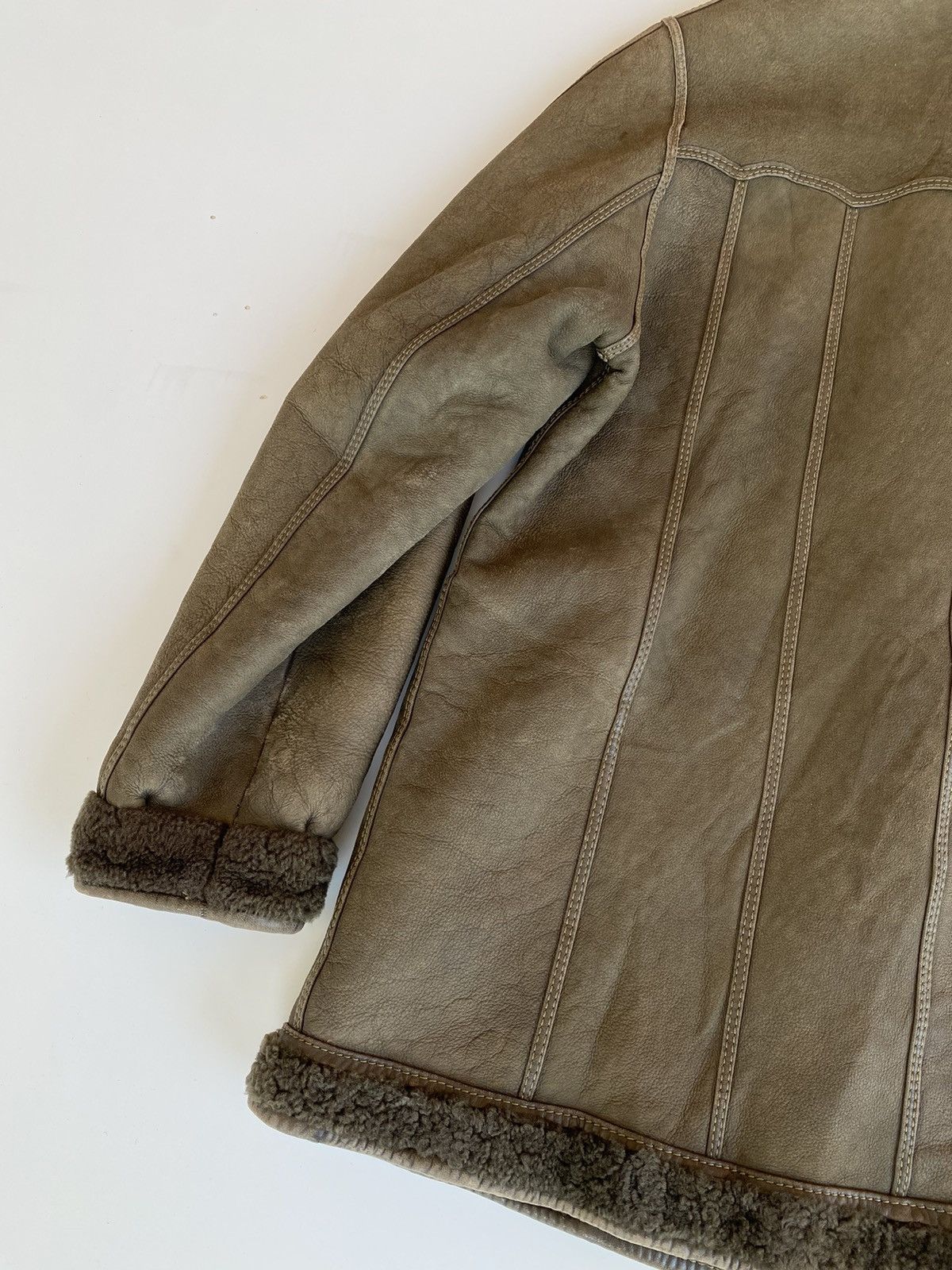 Vintage Vintage Leather Jacket Fur Size US M / EU 48-50 / 2 - 7 Thumbnail