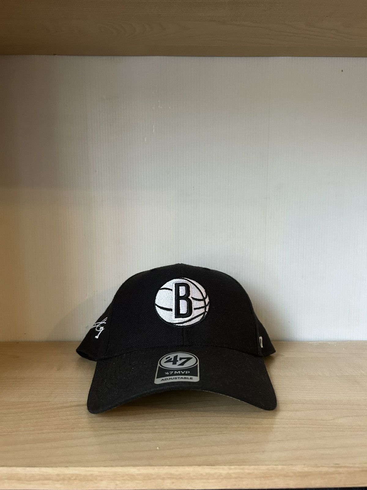 47 Brand 47 Brand Black Brooklyn Nets Hat Size ONE SIZE - 1 Thumbnail