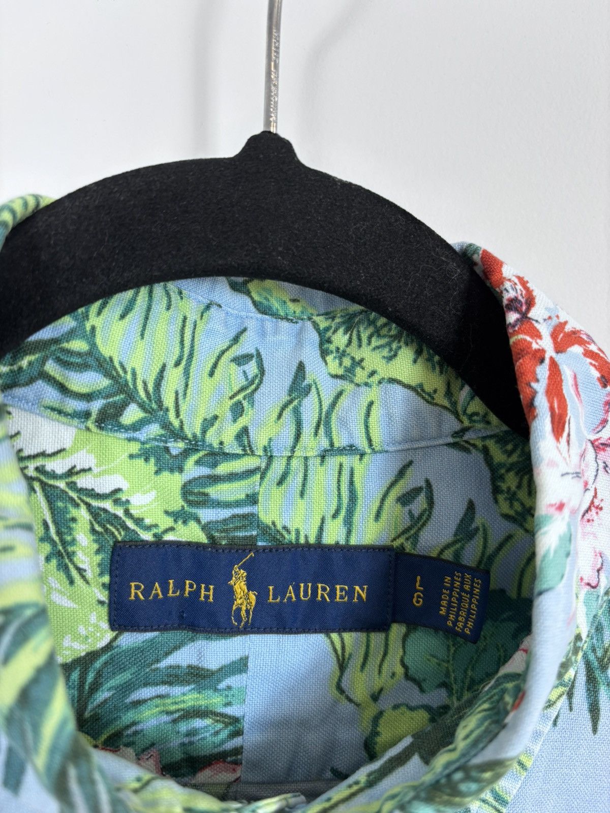 Ralph Lauren Ralph Lauren Men’s Short Sleeve Shirt Floral Hawaiian Size US L / EU 52-54 / 3 - 9 Thumbnail