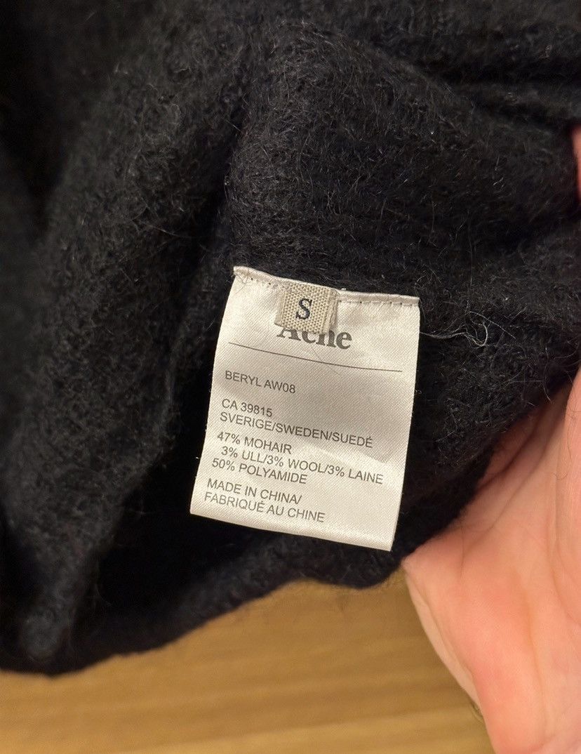Acne Studios Acne studios mohair cardigan S Size S / US 4 / IT 40 - 3 Thumbnail