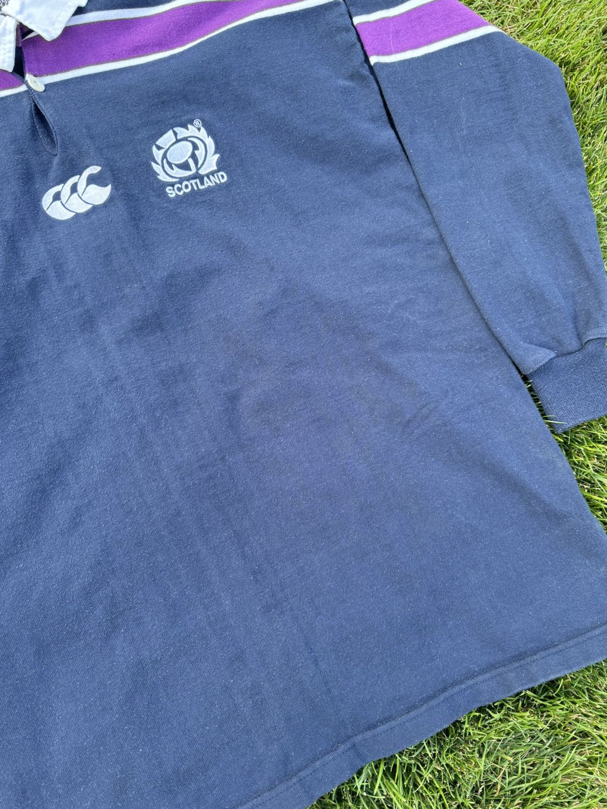 Canterbury of New Zealand Scotland The Famous Grousse Rugby Sweatshirt y2k Size US XXL / EU 58 / 5 - 8 Thumbnail