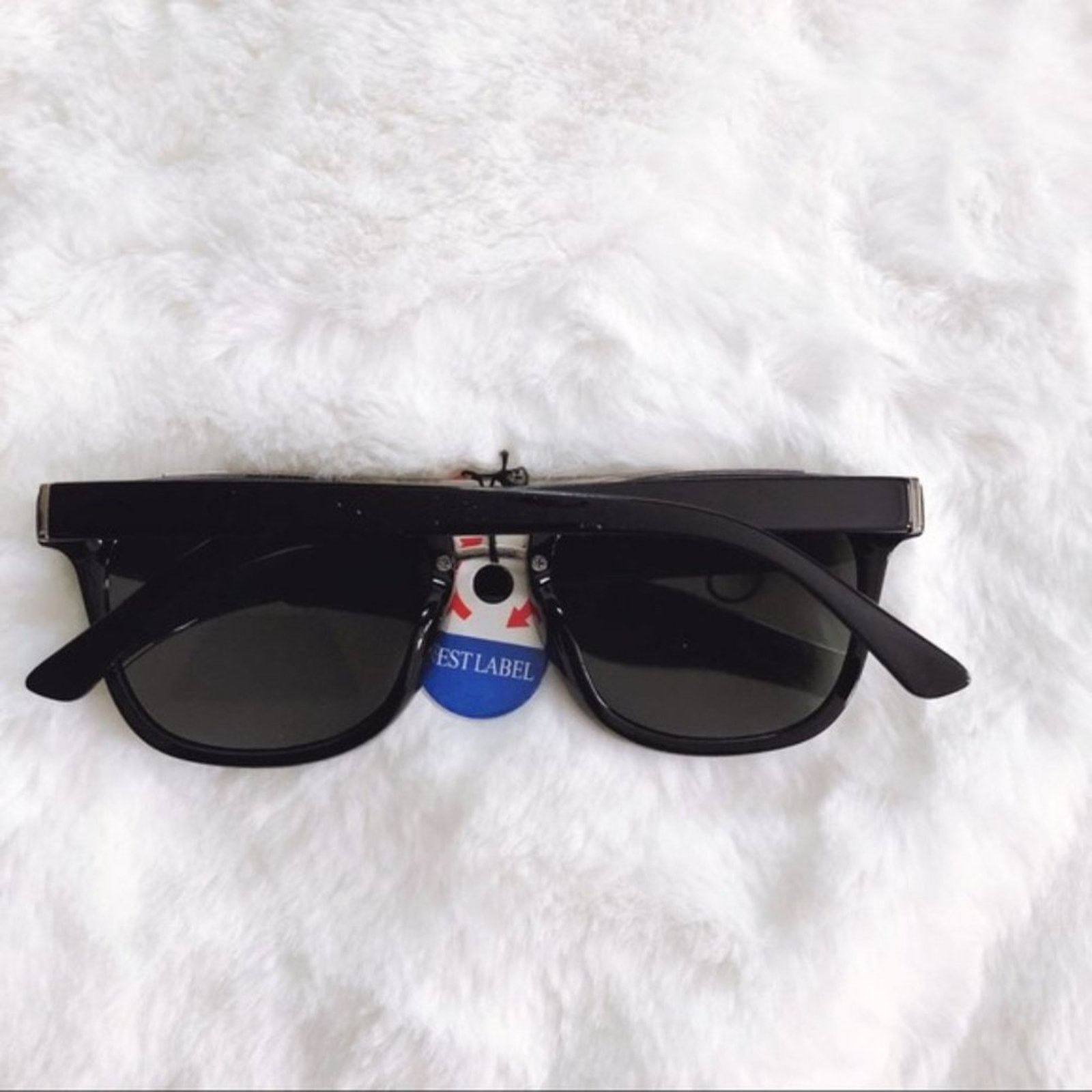 Other Lyle Glossy Black Polarized Sunglasses Size ONE SIZE - 10 Thumbnail
