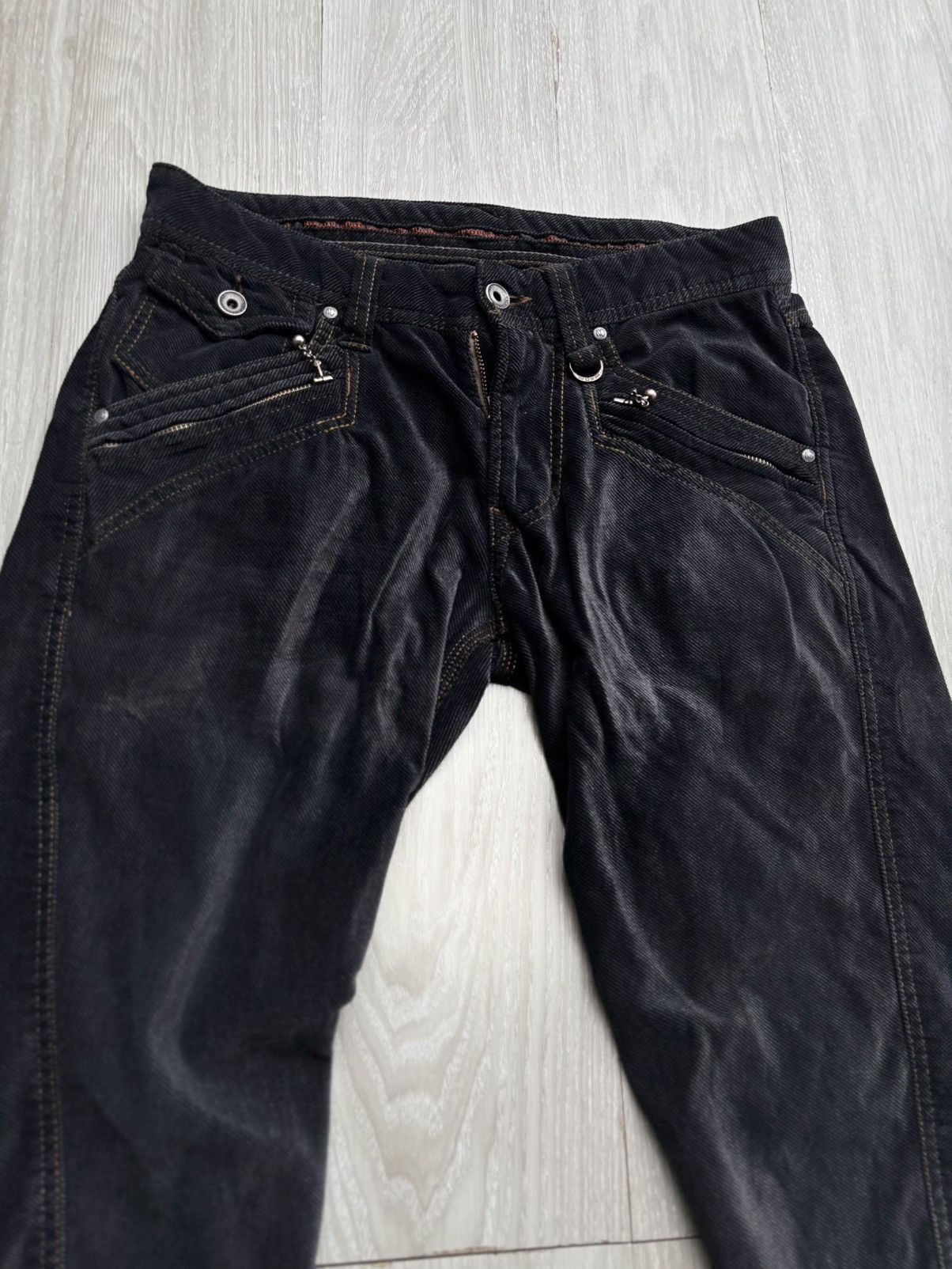 Japanese Brand Ncfm velvet flare pants Size US 30 / EU 46 - 2 Thumbnail