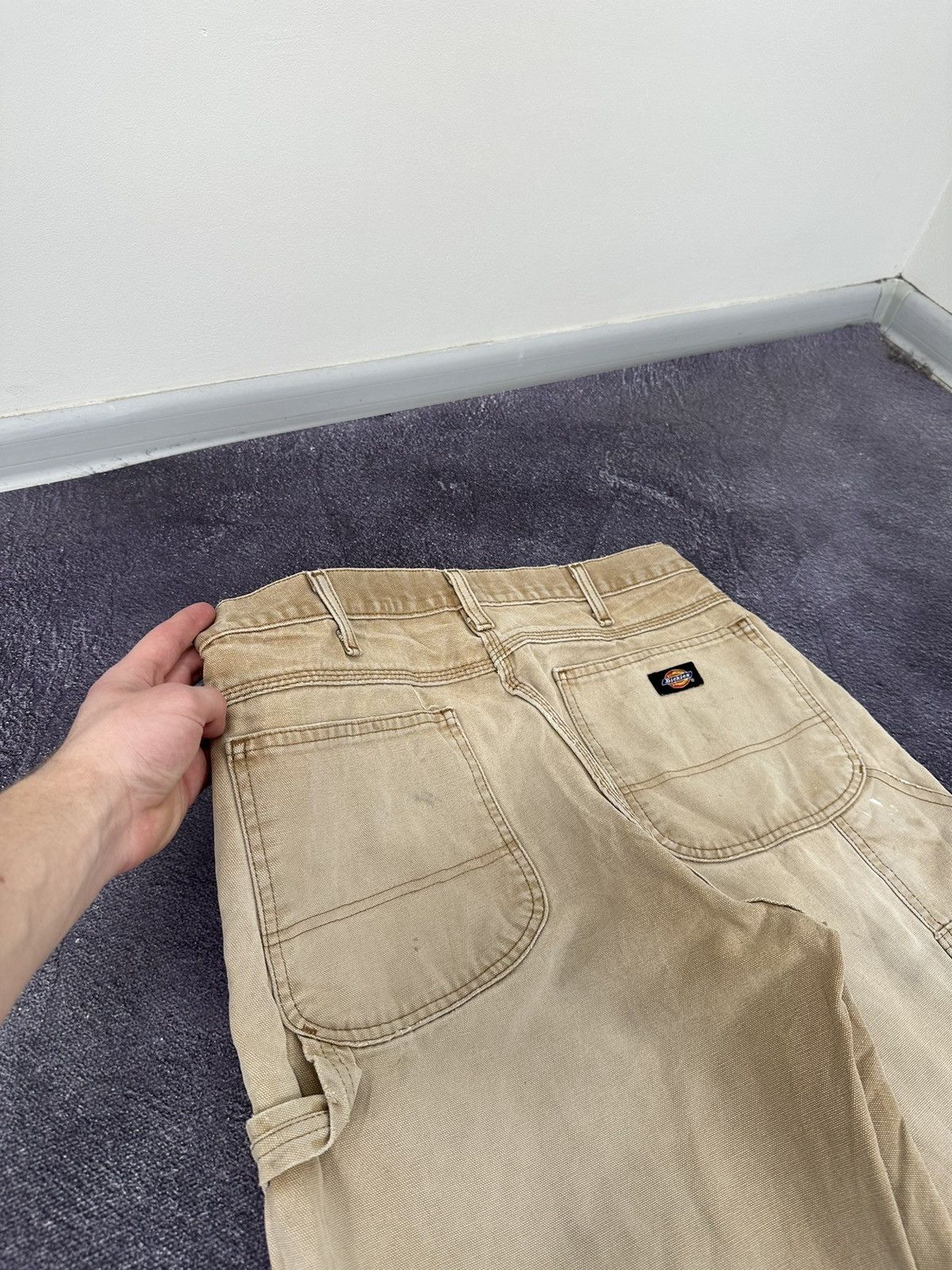 Dickies Vintage Dickies Faded Carpenter Baggy USA Opium Work Pants Size US 36 / EU 52 - 7 Thumbnail