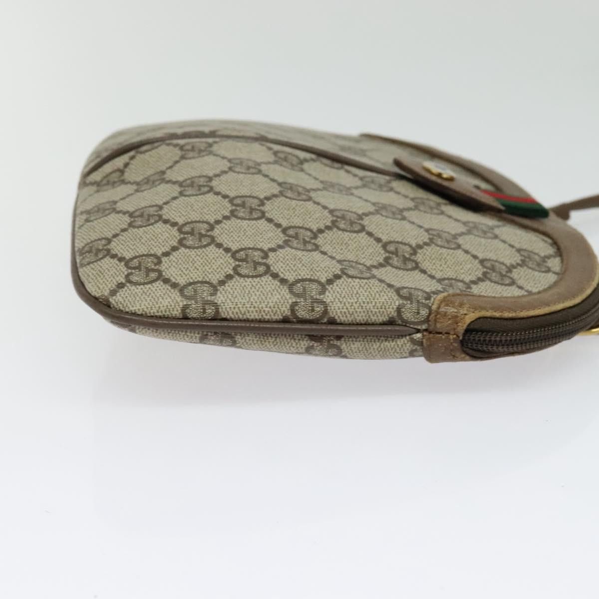 Gucci GUCCI GG Supreme Web Sherry Line Shoulder Bag Pvc Beige 98 Size ONE SIZE - 5 Thumbnail