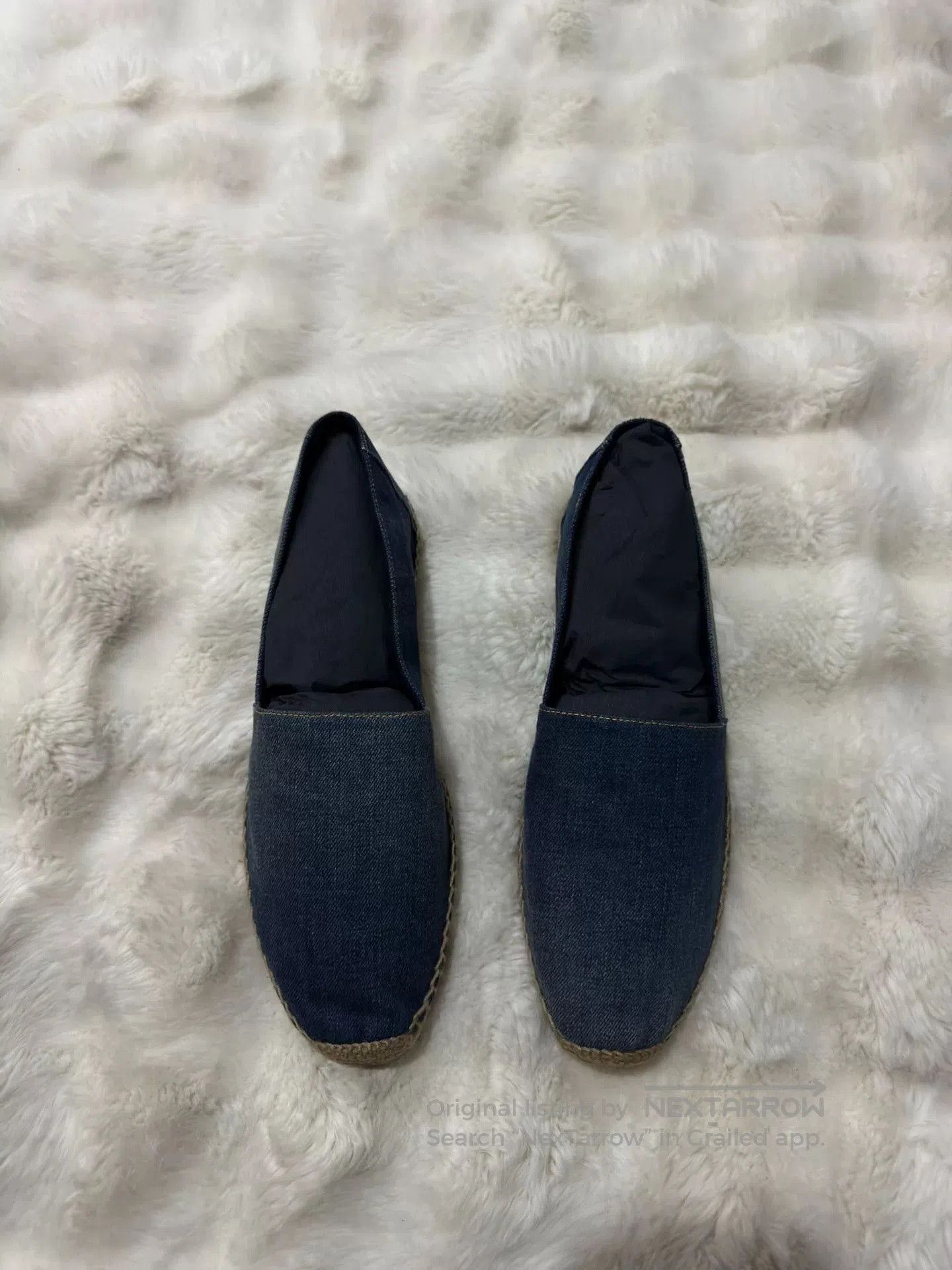 Saint Laurent Paris Saint Laurent SLP Men's Gold Logo Espadrilles. Size US 12 / EU 45 - 5 Thumbnail