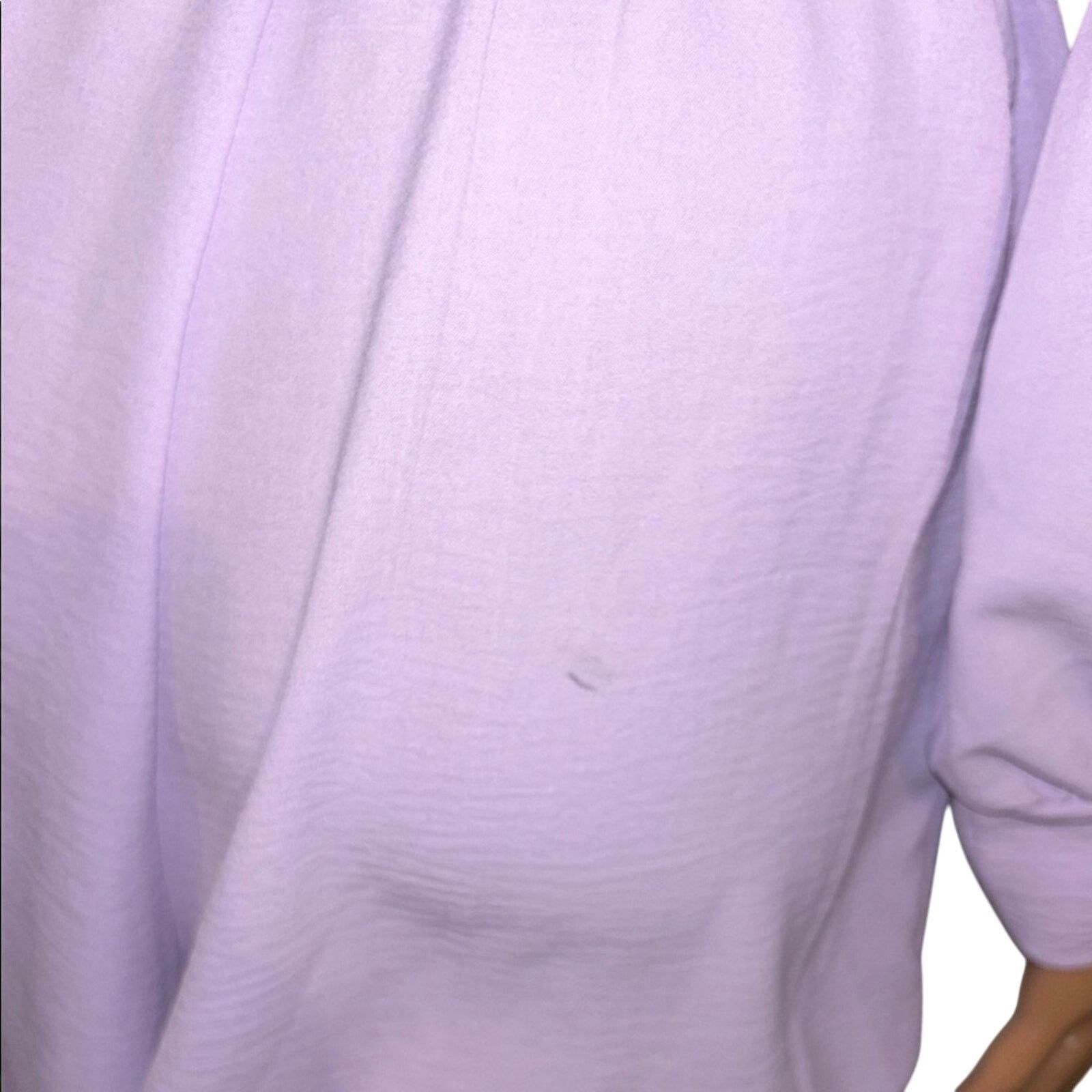 The Unbranded Brand Fashion Nova Lavender Long Sleeve Romper - Small Size S / US 4 / IT 40 - 5 Thumbnail