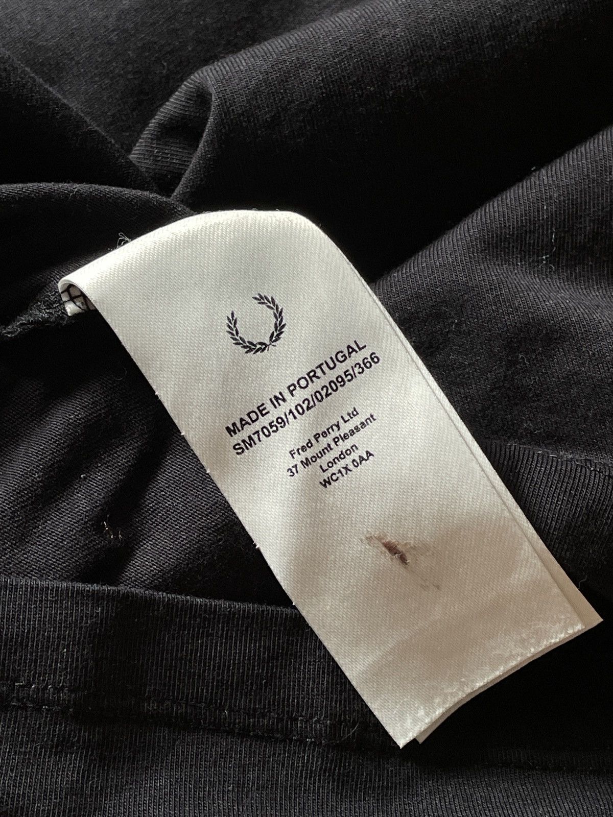 Fred Perry × Raf Simons RAF simons x Fred Perry T-shirt Black tee Y2K avantgarde Size US S / EU 44-46 / 1 - 6 Thumbnail