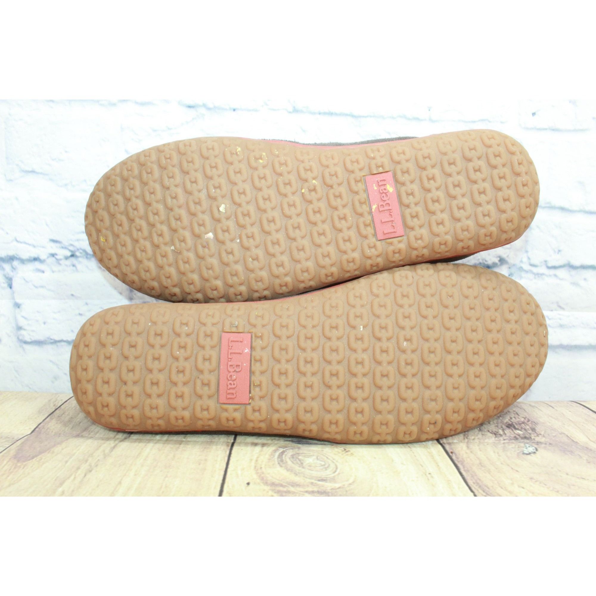 L.L. Bean LL Bean Dark Brown Suede Fleece Moc Slippers Men's Size 14 M Size US 14 / EU 47 - 9 Thumbnail