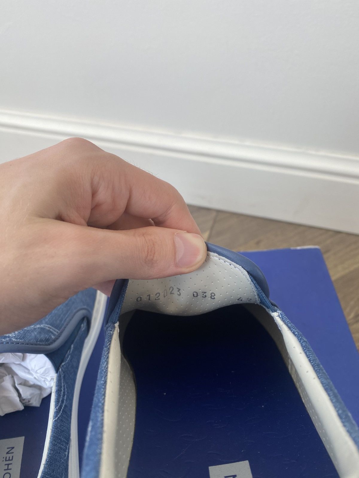 Jacob Cohen JACOB COHEN | SLIP ON 01023 038 blue Size US 9 / EU 42 - 10 Thumbnail