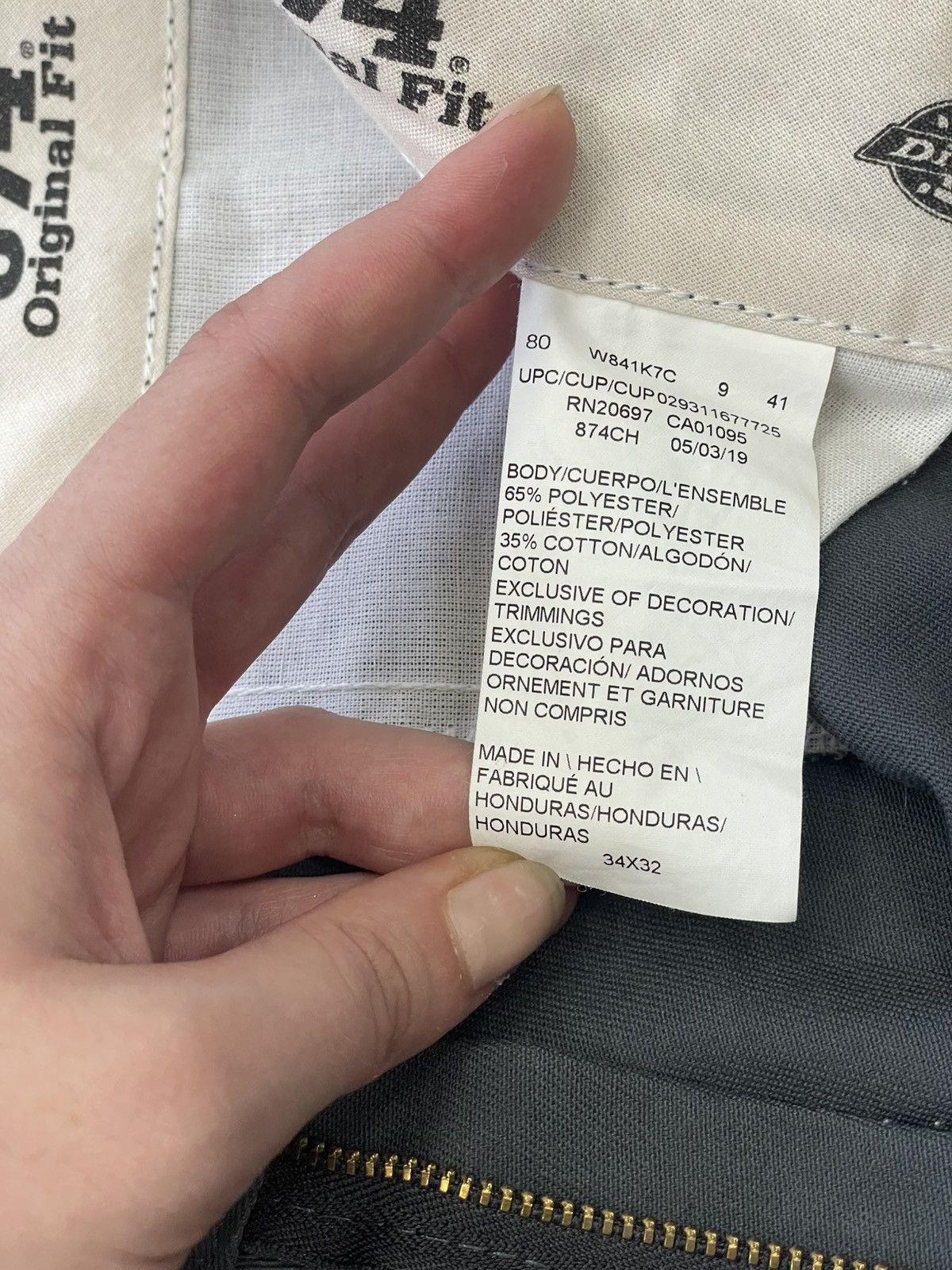Dickies Dickies y2k skater baggy pabts jnco style hype Size US 34 / EU 50 - 8 Thumbnail