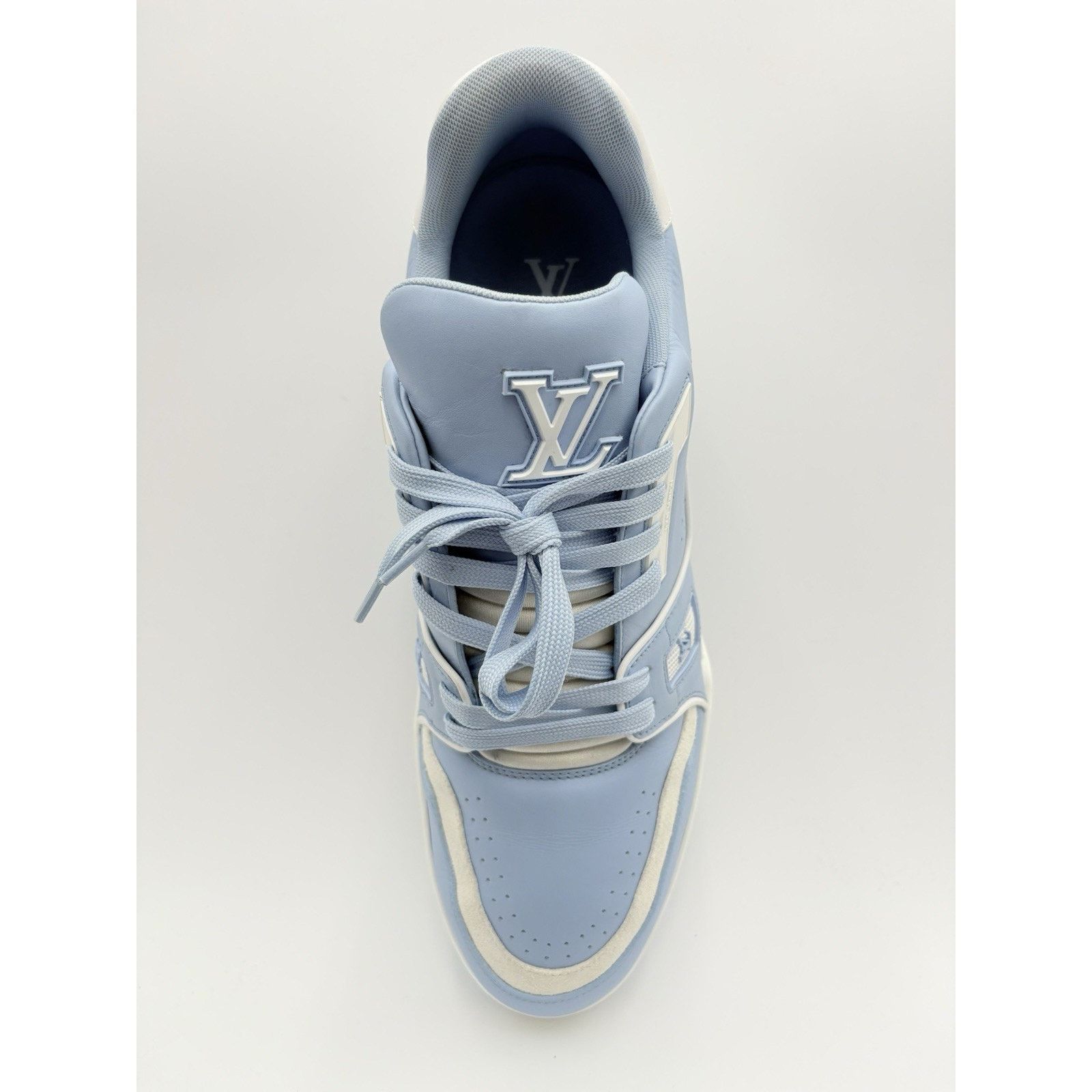 Louis Vuitton Louis Vuitton Trainer ' Light Blue ' | GREAT COND! Size US 11 / EU 44 - 11 Thumbnail