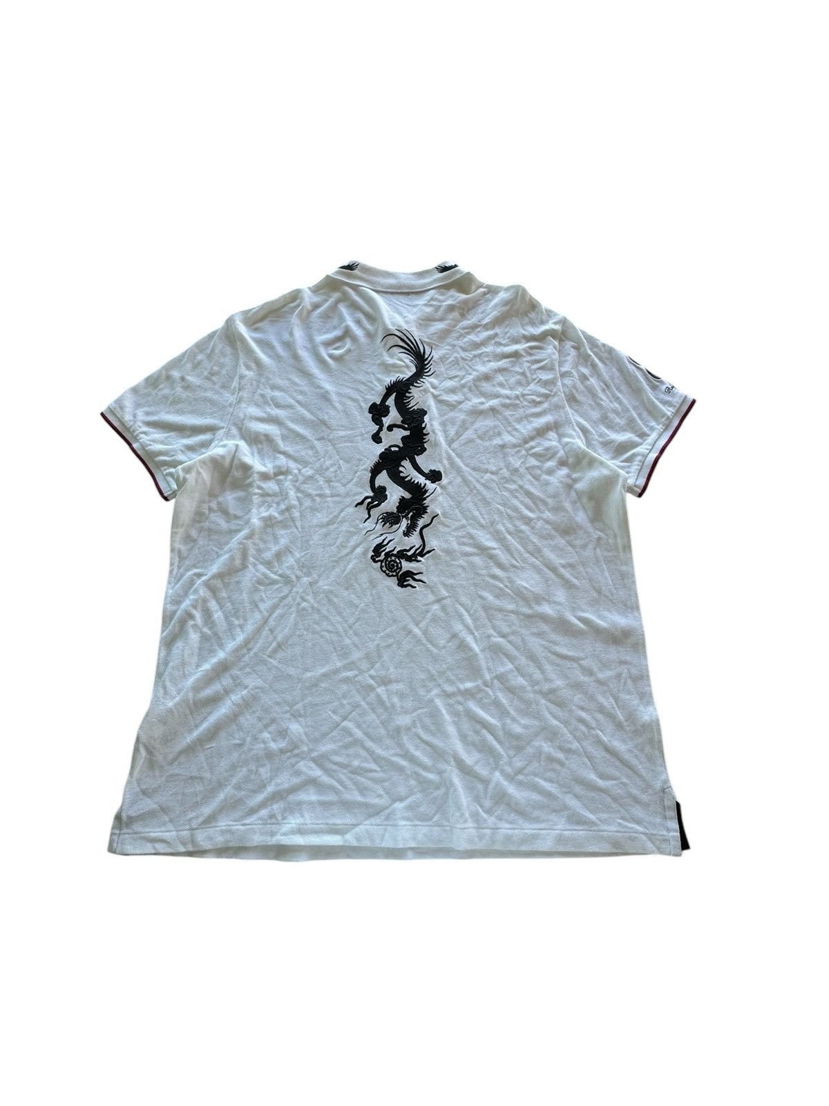Polo Ralph Lauren Dragon Embroidered Polo Ralph Lauren Custom Fit Polo Size US XXL / EU 58 / 5 - 1 Thumbnail