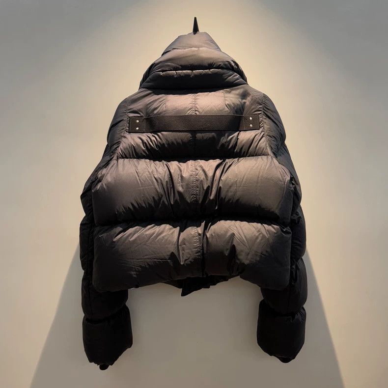 Rick Owens rick owens size 38 Short shoulder strap down jacket 2501-Ne Size US S / EU 44-46 / 1 - 5 Thumbnail
