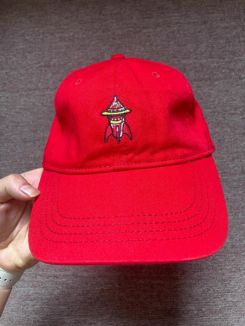 Billionaire Boys Club BBC Rocket Embroidered Baseball Cap Size 34 - 1 Thumbnail