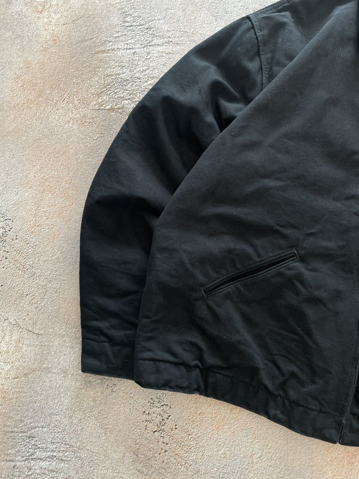 Carhartt Vintage Carhartt Detroit Black Jacket Size US XXL / EU 58 / 5 - 4 Thumbnail