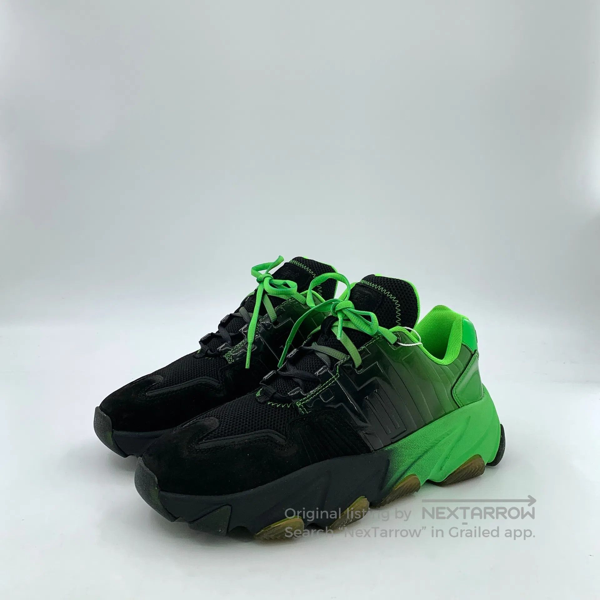 ASH ASH Color Block Lace-Up Casual Flat Sports Dad Shoes| Size US 6 / EU 39 - 1 Thumbnail