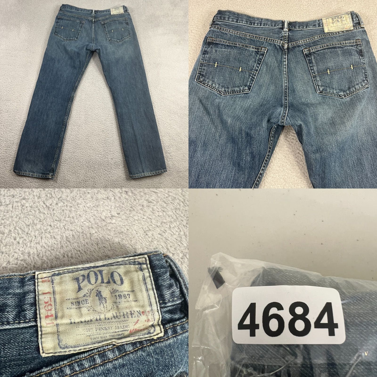 Polo Ralph Lauren VINTAGE Polo Ralph Lauren Jeans Men 36x31 Straight Leg Blue Denim Classic 867 5-Pocket Size US M / EU 48-50 / 2 - 8 Thumbnail