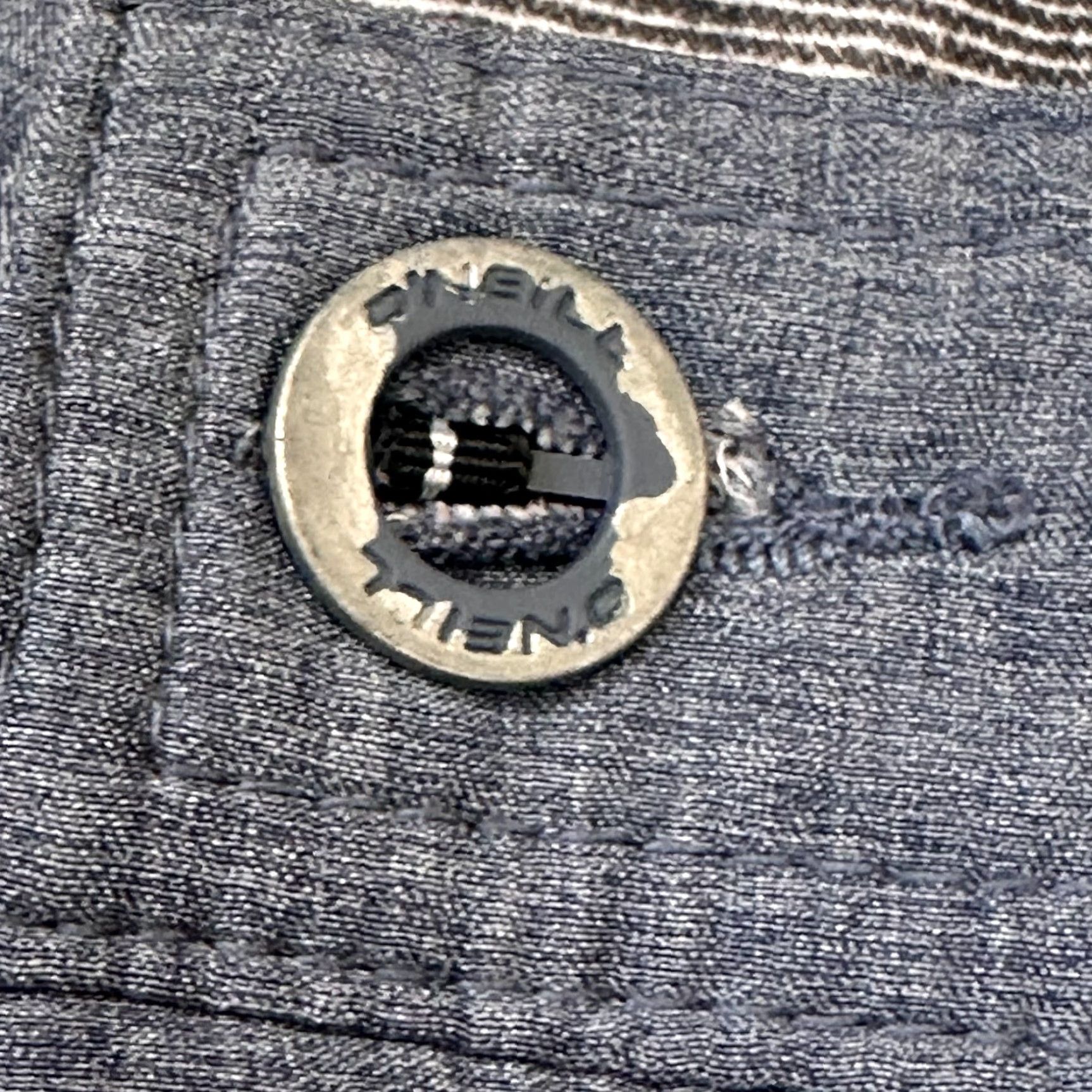 Vintage Oniell Redwood 20" Chino Heather Slate 32 x 9 Relax Fit Poly Cotton Twill Design Size US 32 / EU 48 - 4 Thumbnail