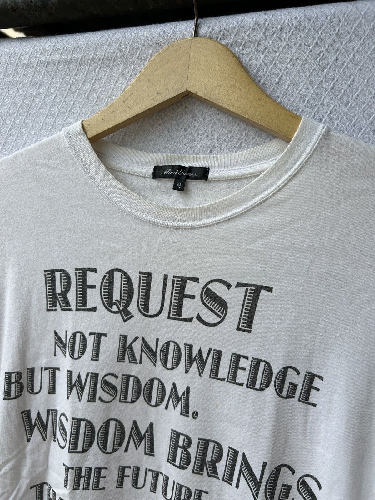 Japanese Brand Mind Games Poem Shirt Size US M / EU 48-50 / 2 - 5 Thumbnail