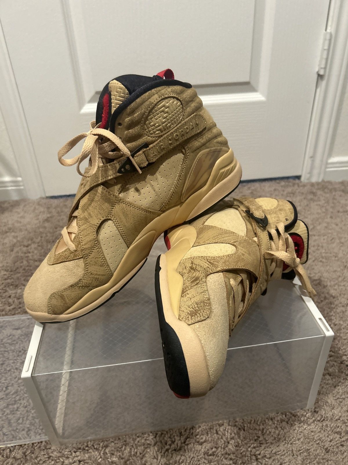 Jordan Brand Air Jordan 8 x Rui Hachimura “Black Samurai” Size US 11.5 / EU 44-45 - 19 Thumbnail