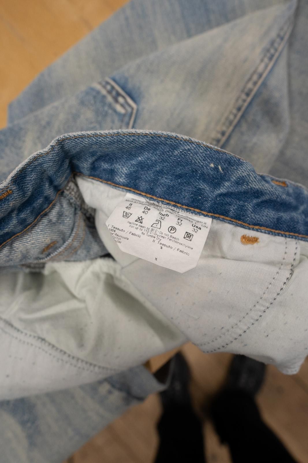 Fendi 90's Fendi Jeans Stone Washed Distress Flared Jeans (46) Size 32" / US 10 / IT 46 - 7 Thumbnail
