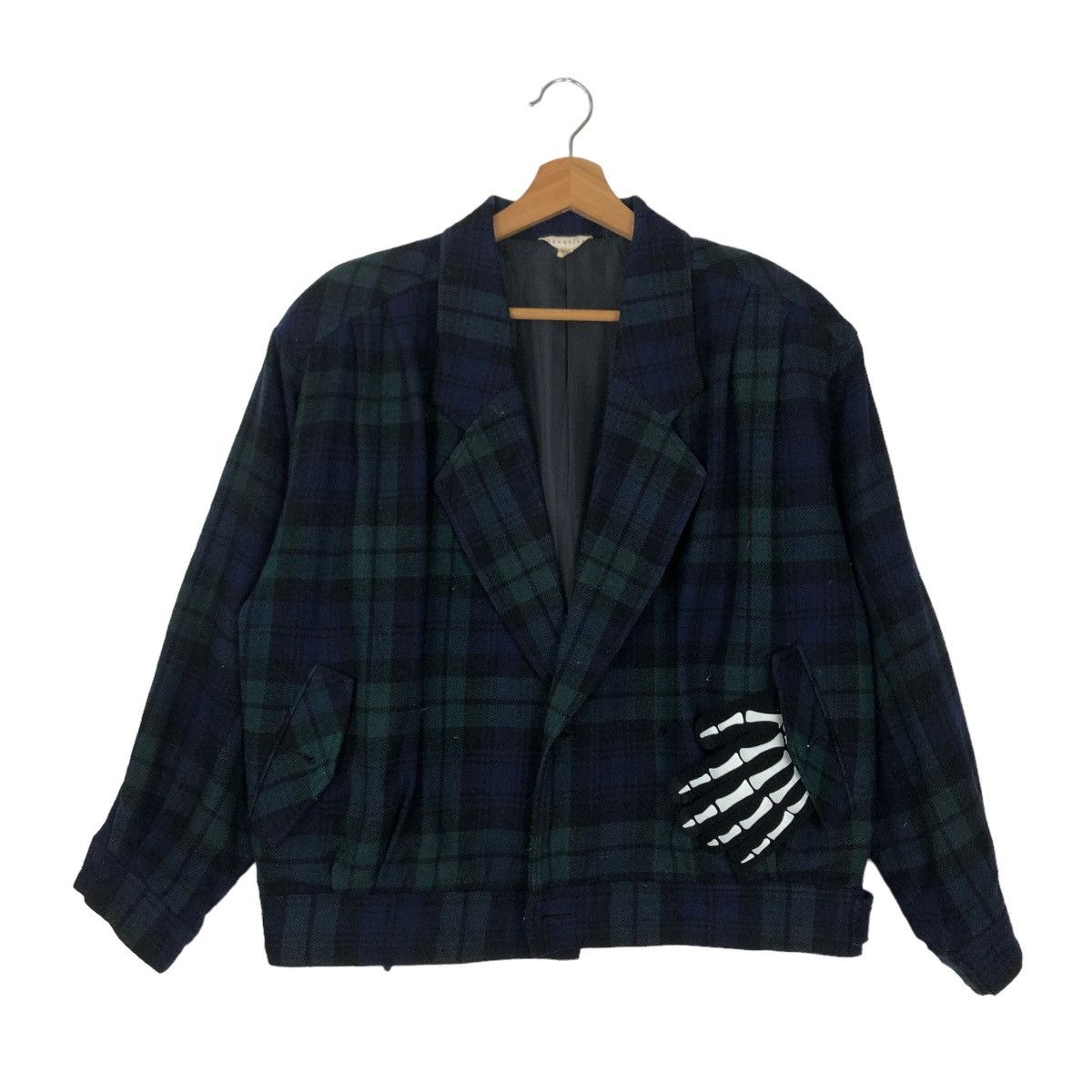 Japanese Brand VINTAGE BOMBER JACKET ROUQUINE ISSEY MIYAKE JAPAN Size US M / EU 48-50 / 2 - 1 Thumbnail