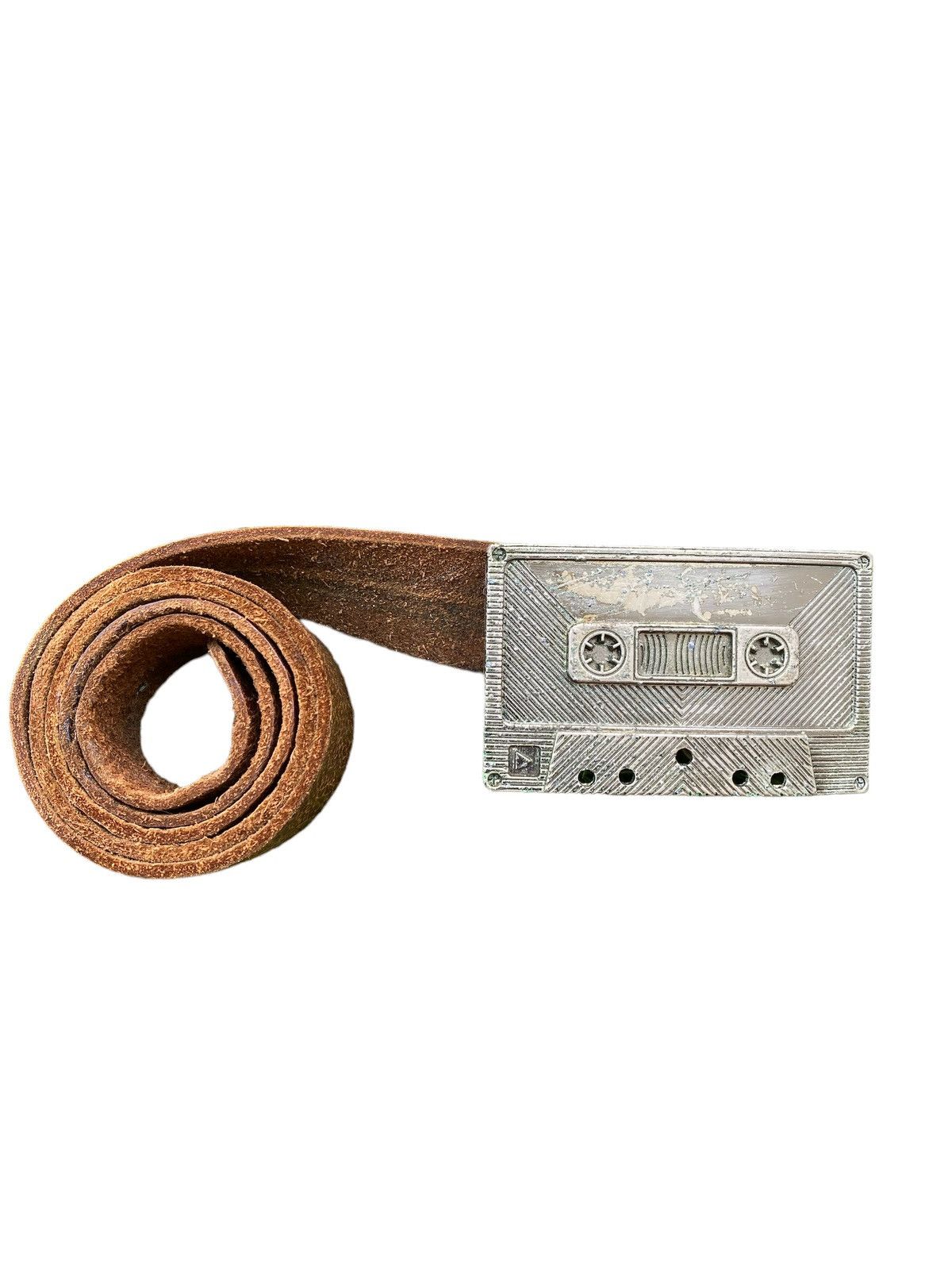Japanese Brand Vintage MADE IN JAPAN BACK POP Leather Belt nice design Size ONE SIZE - 5 Thumbnail